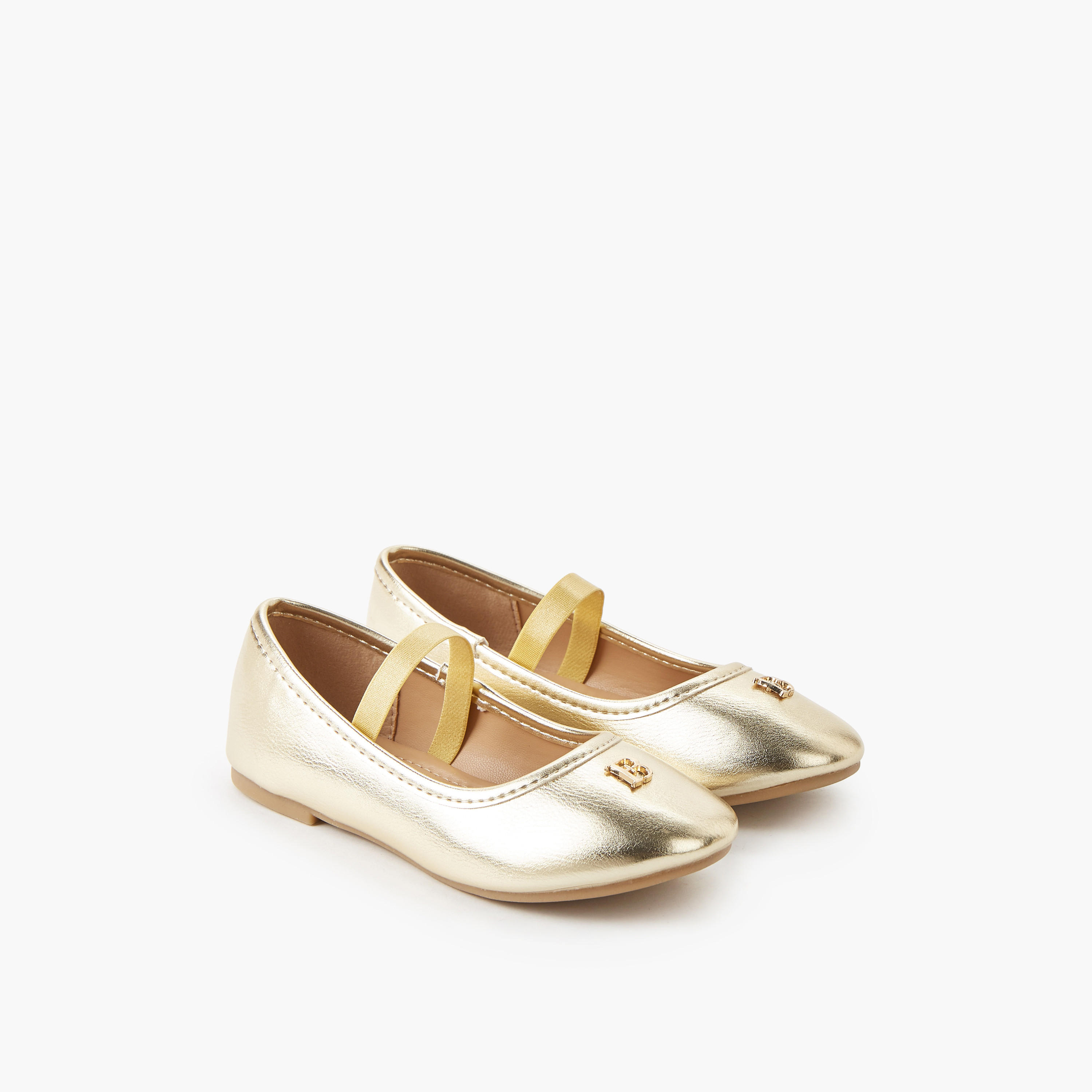 حذاء باليرينا سهل الارتداء للبنات من فلورا بيلا-girls-shoes-ballerinas-image-1