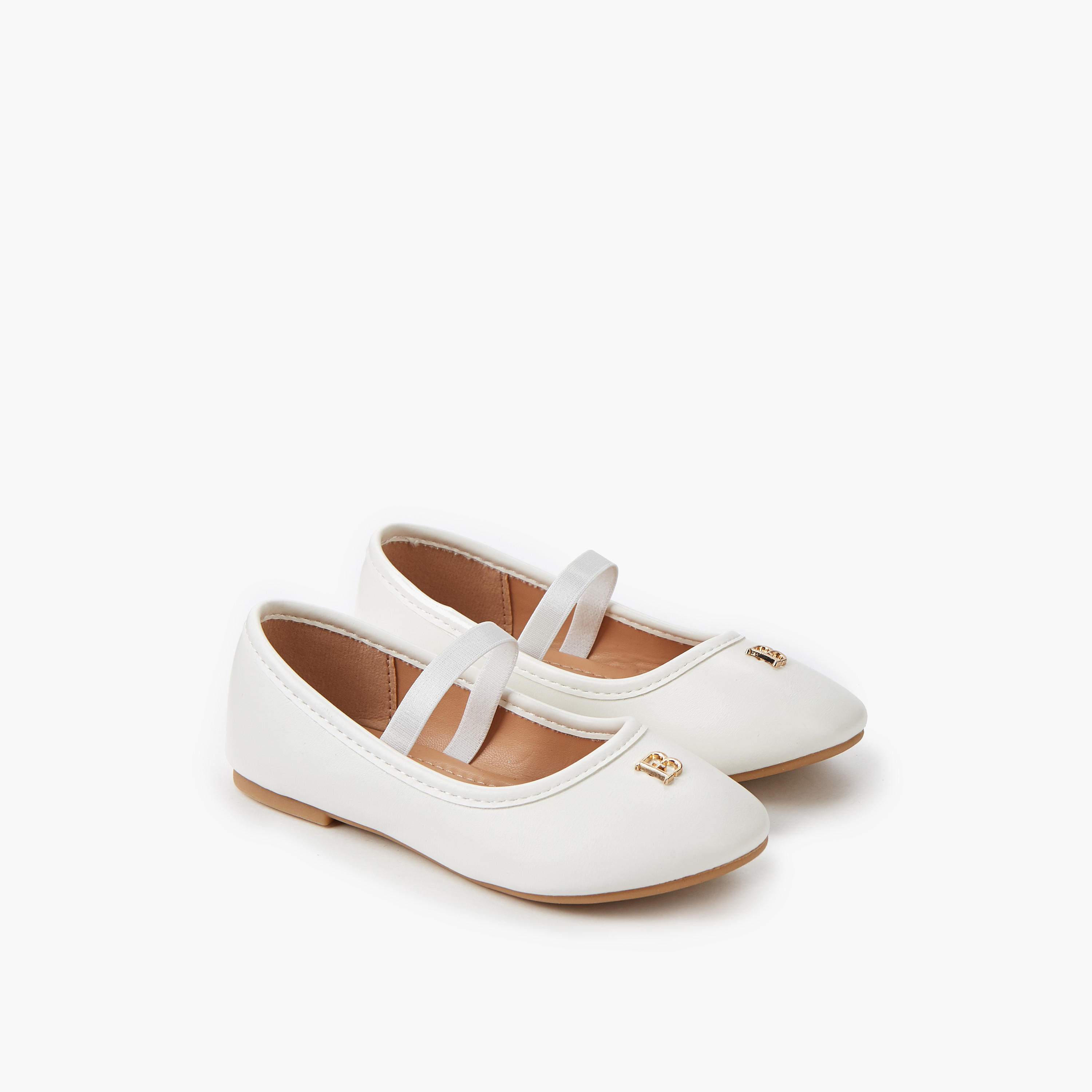 حذاء باليرينا سهل الارتداء للبنات من فلورا بيلا-girls-shoes-ballerinas-image-1