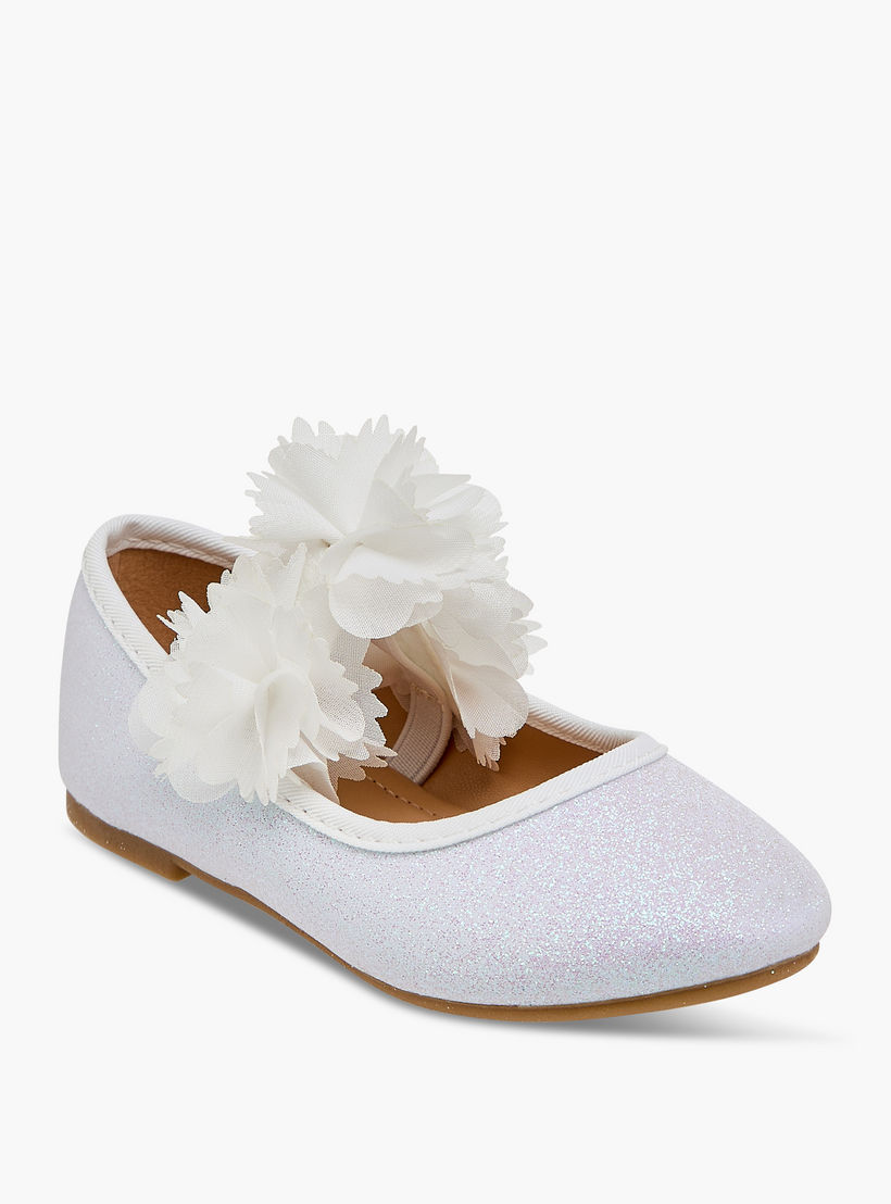 حذاء باليرينا مزين بحزام مطاطي من فلورا بيلا-girls-shoes-maryjanes-image-2