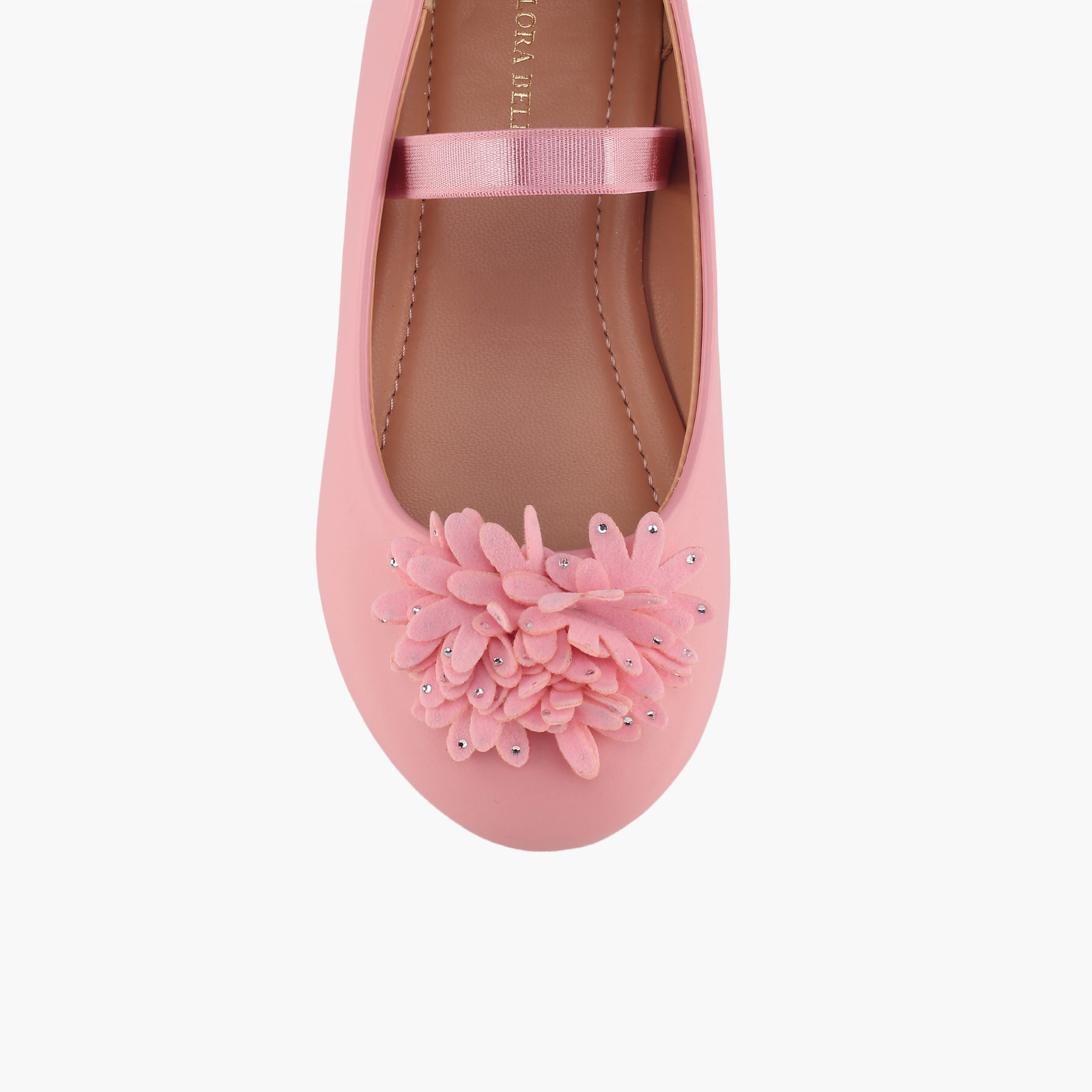 Flora Bella Girls Floral Accent Ballerina Shoes-girls-shoes-ballerinas-image-4
