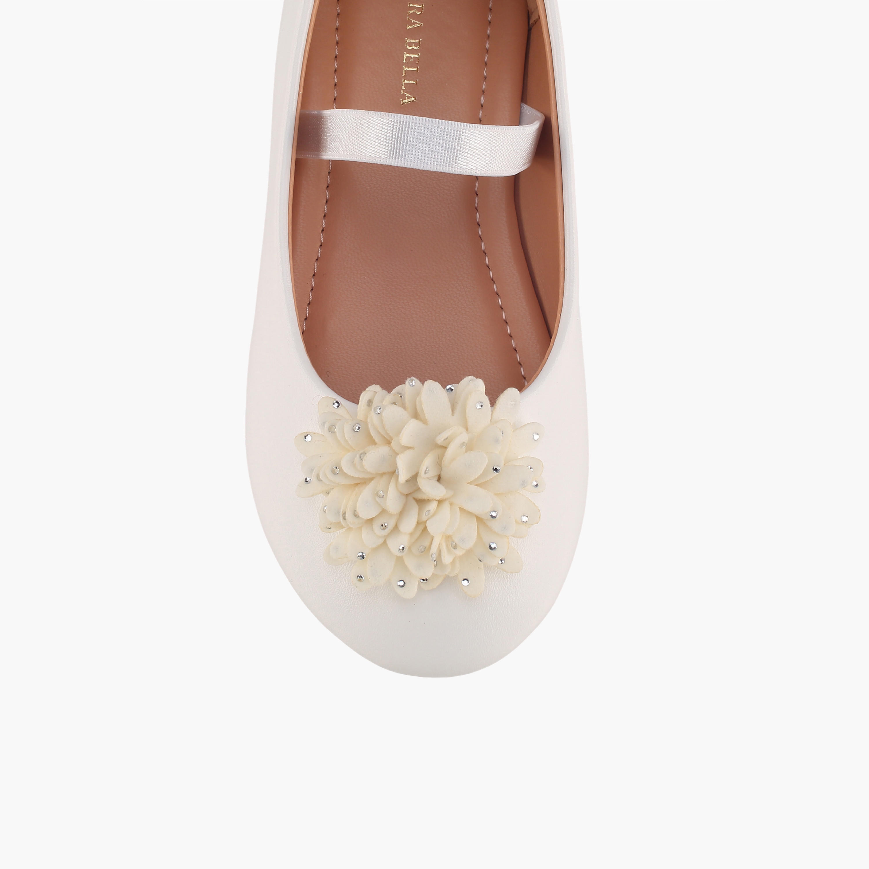 Flora Bella Girls Floral Accent Ballerina Shoes-girls-shoes-ballerinas-image-4