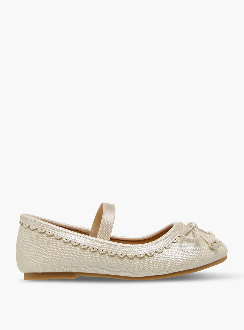 Flora Bella Girls Scallop Detail Elasticated Strap Ballerina Shoes-girls-shoes-ballerinas-image-3