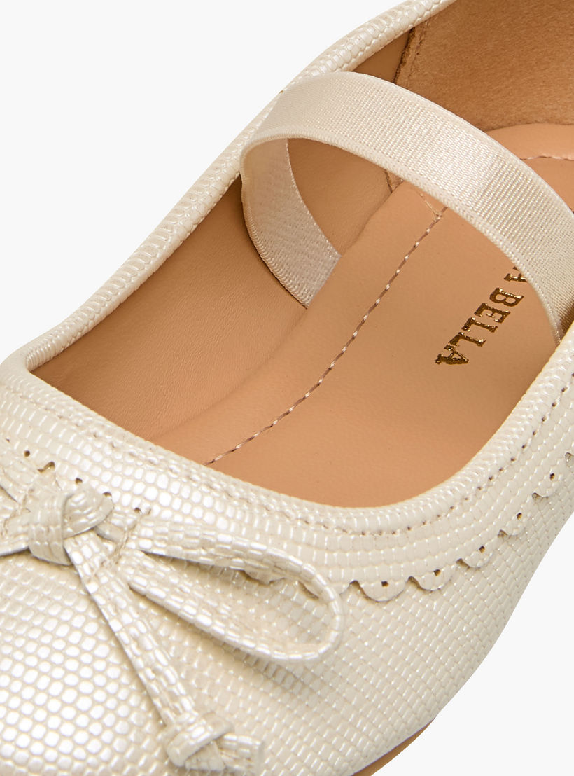 Flora Bella Girls Scallop Detail Elasticated Strap Ballerina Shoes-girls-shoes-ballerinas-image-6
