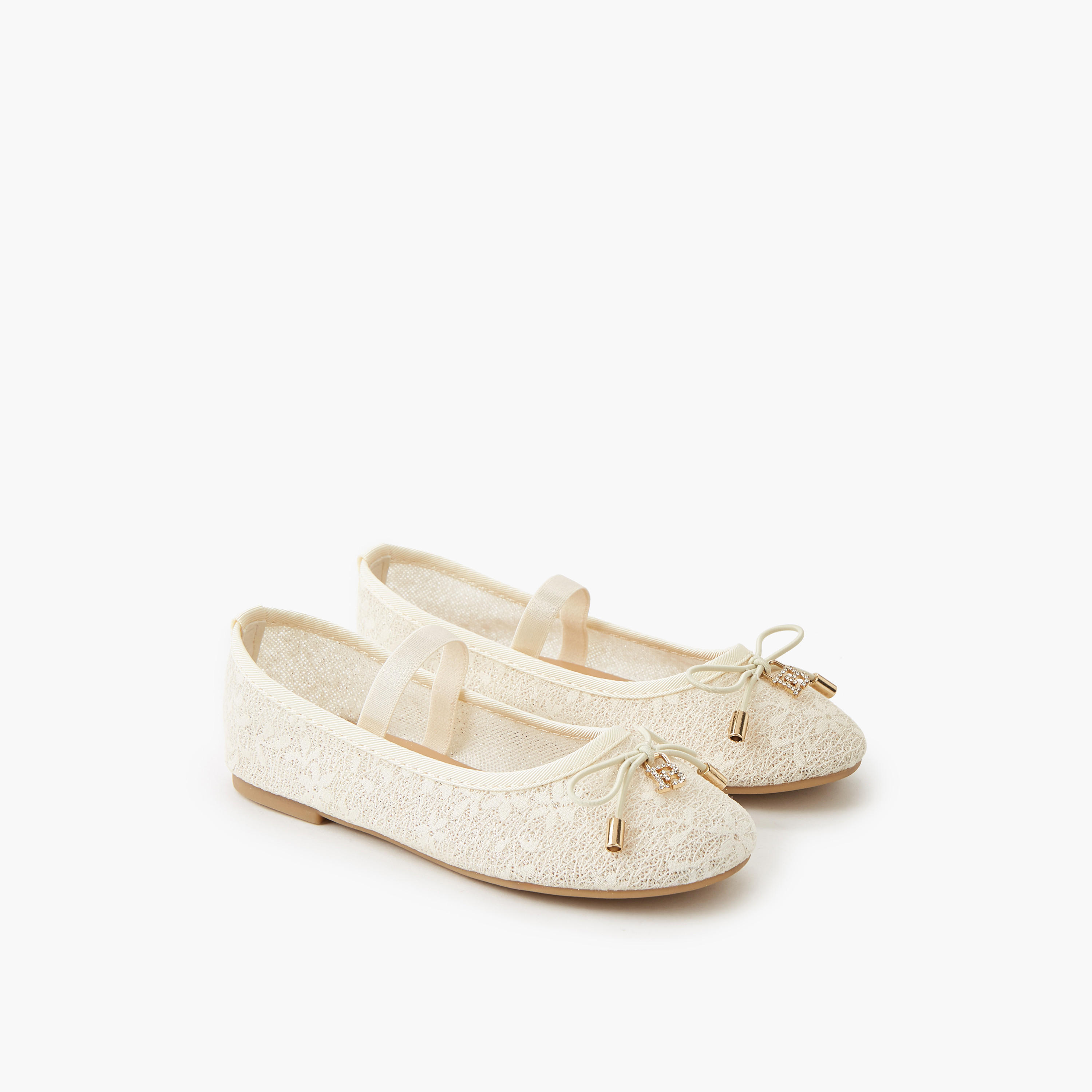 حذاء باليرينا سهل الارتداء للبنات من فلورا بيلا-girls-shoes-ballerinas-image-1