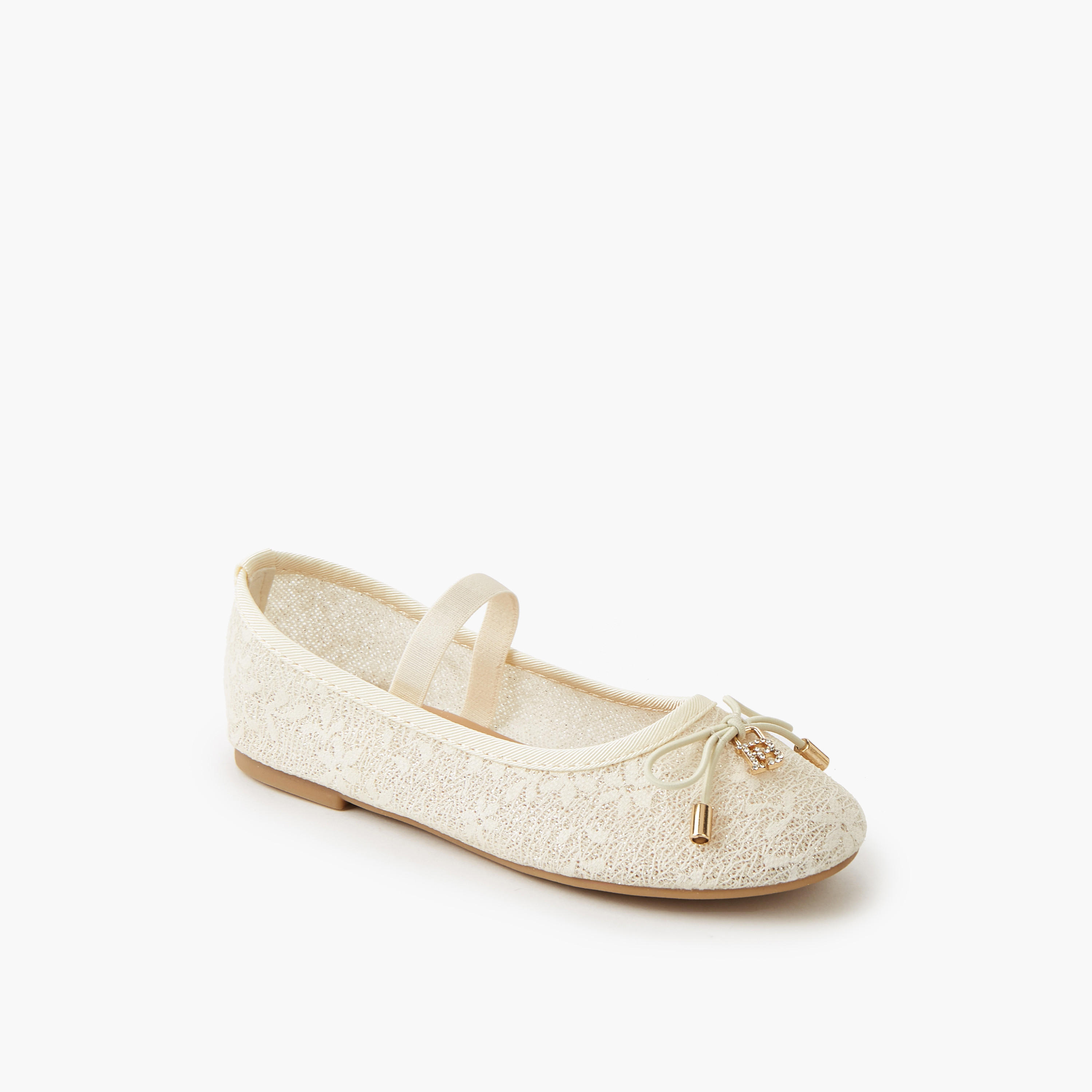 حذاء باليرينا سهل الارتداء للبنات من فلورا بيلا-girls-shoes-ballerinas-image-2