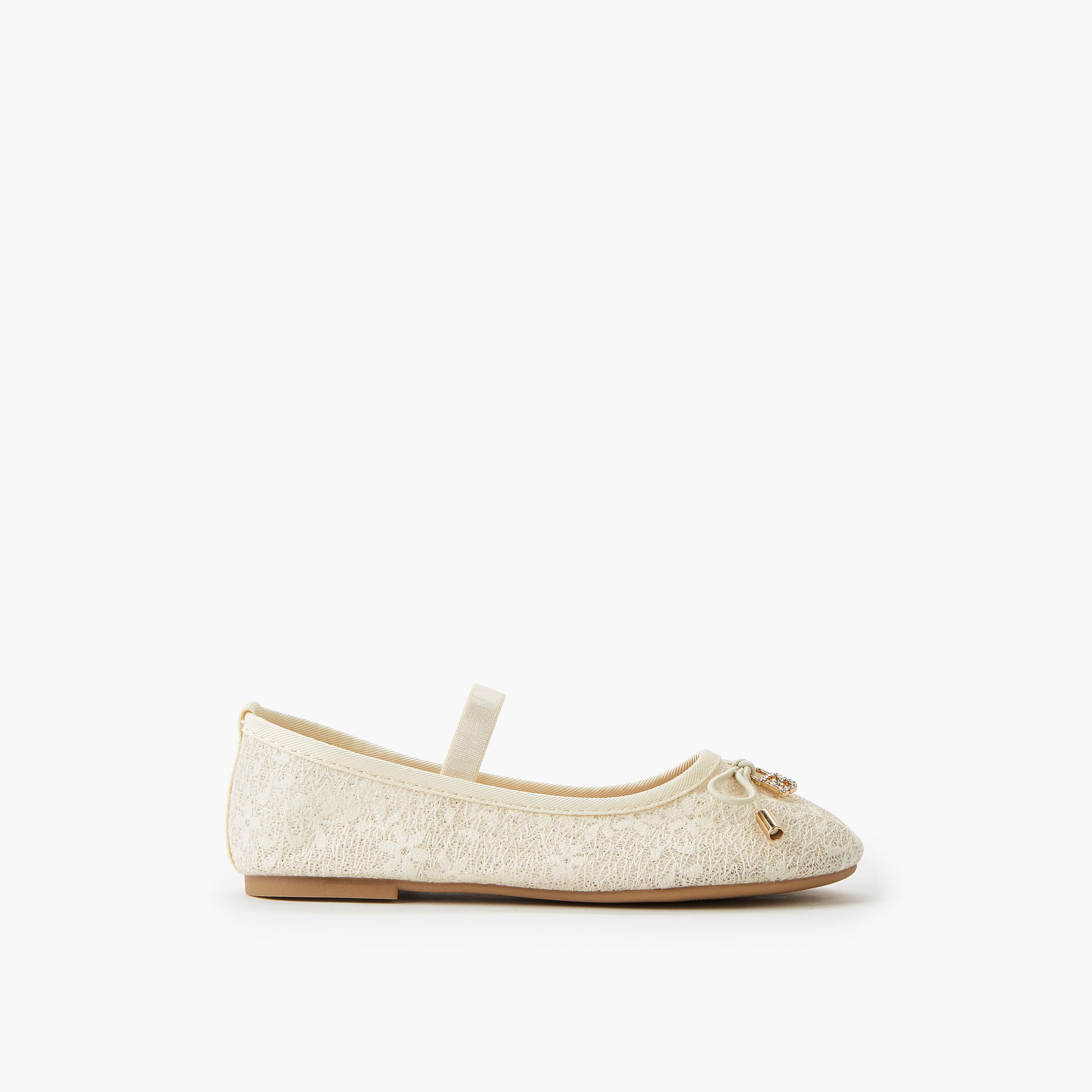 حذاء باليرينا سهل الارتداء للبنات من فلورا بيلا-girls-shoes-ballerinas-image-3