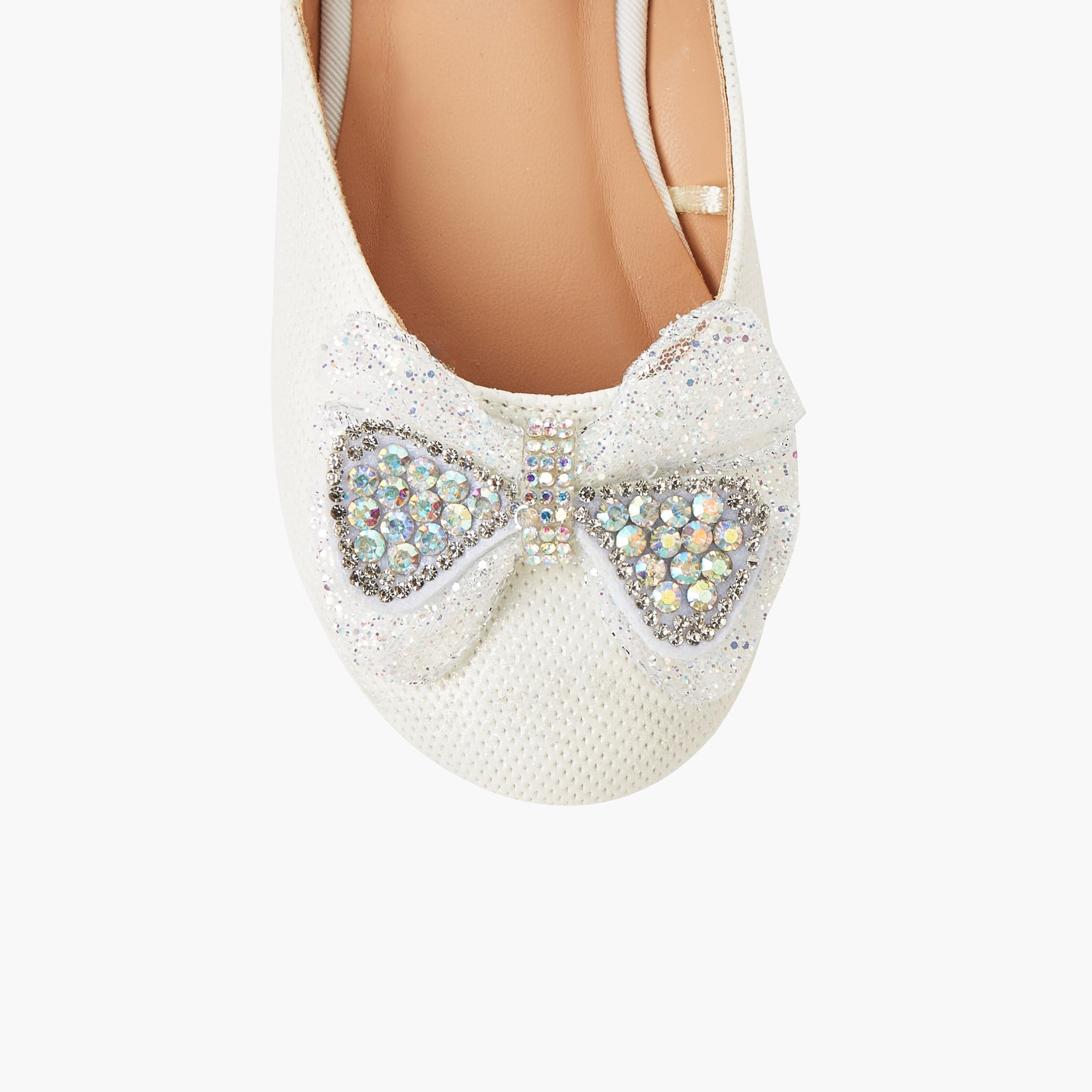 حذاء باليرينا بشريط إغلاق لاصق للبنات من فلورا بيلا-girls-shoes-ballerinas-image-5