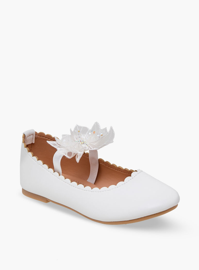 حذاء باليرينا مزين بالزهور للبنات من فلورا بيلا-girls-shoes-ballerinas-image-2