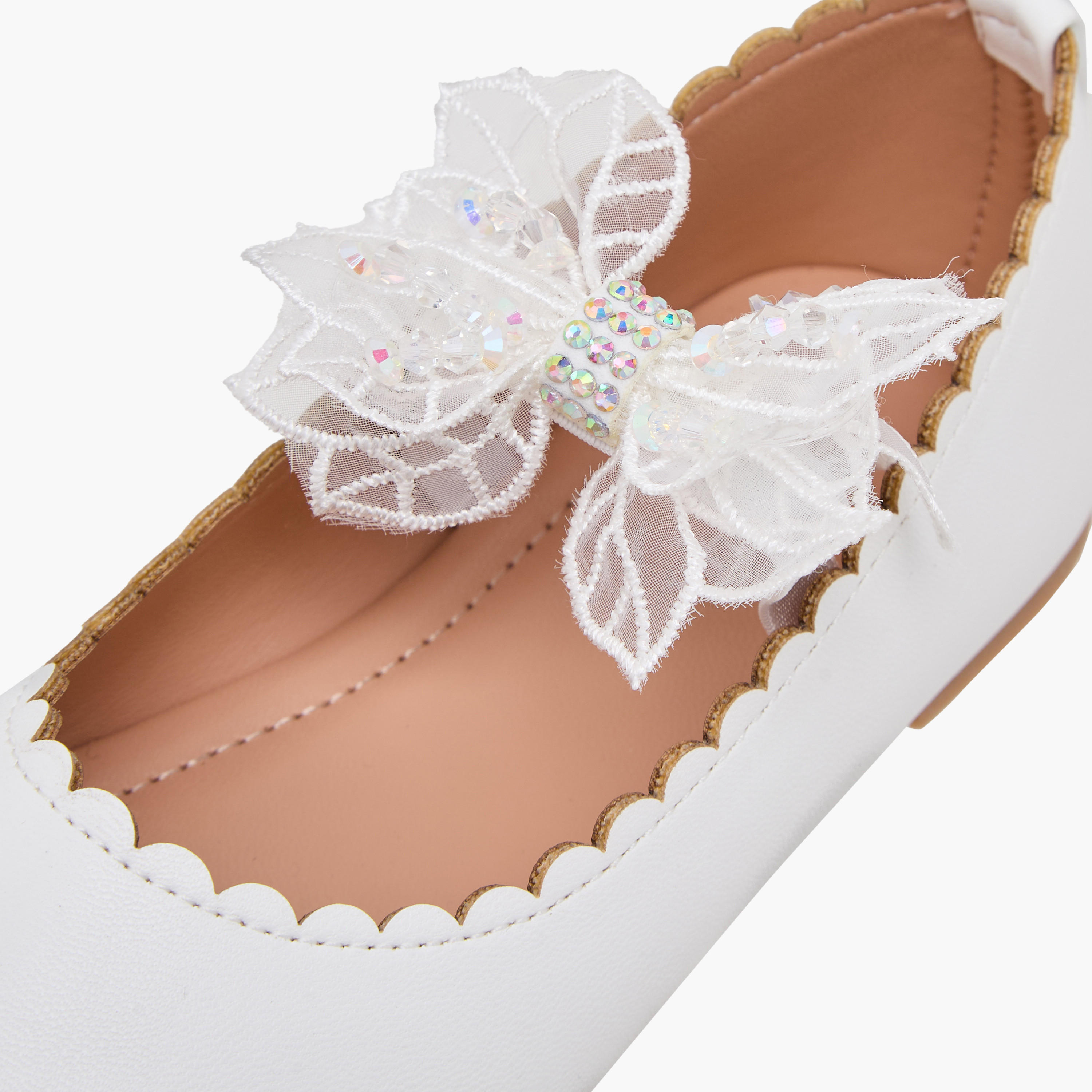 حذاء باليرينا مزين بالزهور للبنات من فلورا بيلا-girls-shoes-ballerinas-image-6