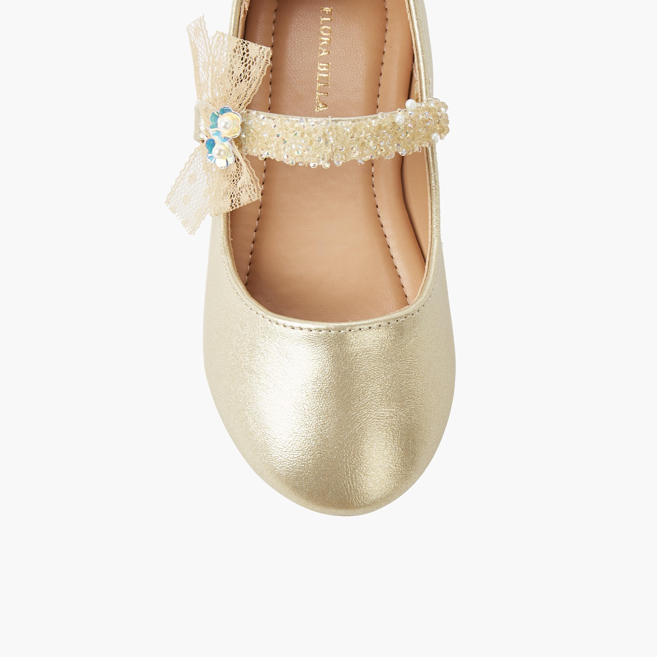 Flora Bella Girls Hook and Loop Ballerina Shoes-girls-shoes-maryjanes-image-5