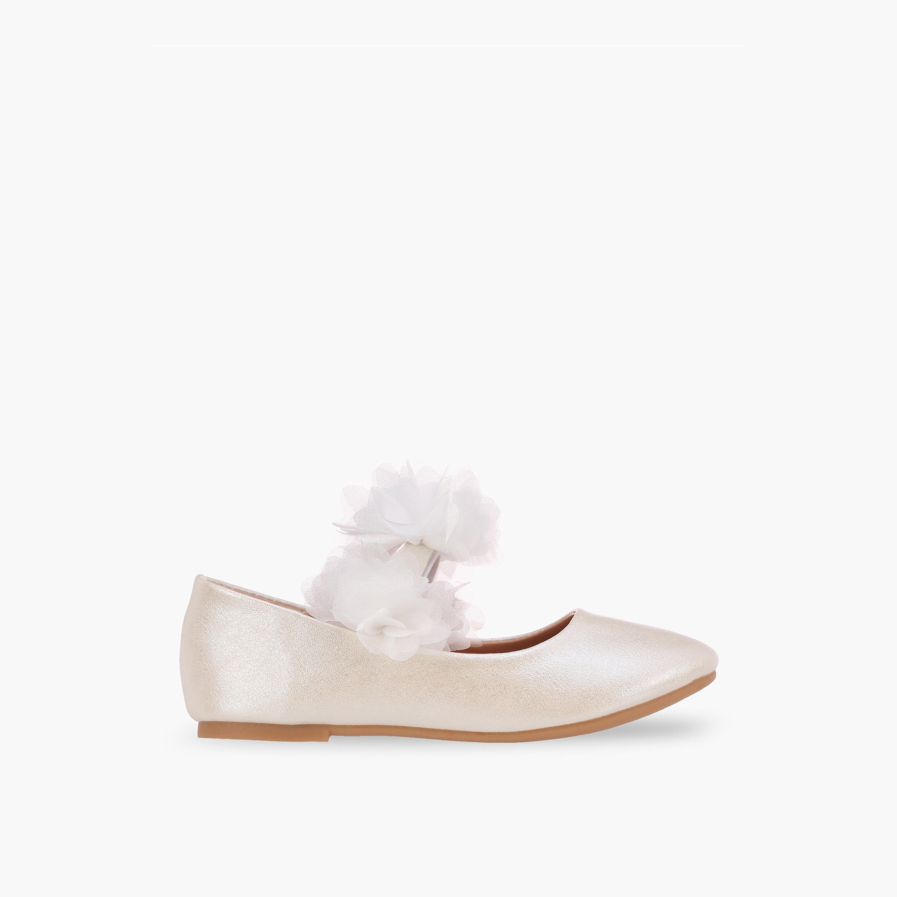 Flora Bella Girls Floral Accent Ballerina Shoes-girls-shoes-ballerinas-image-3
