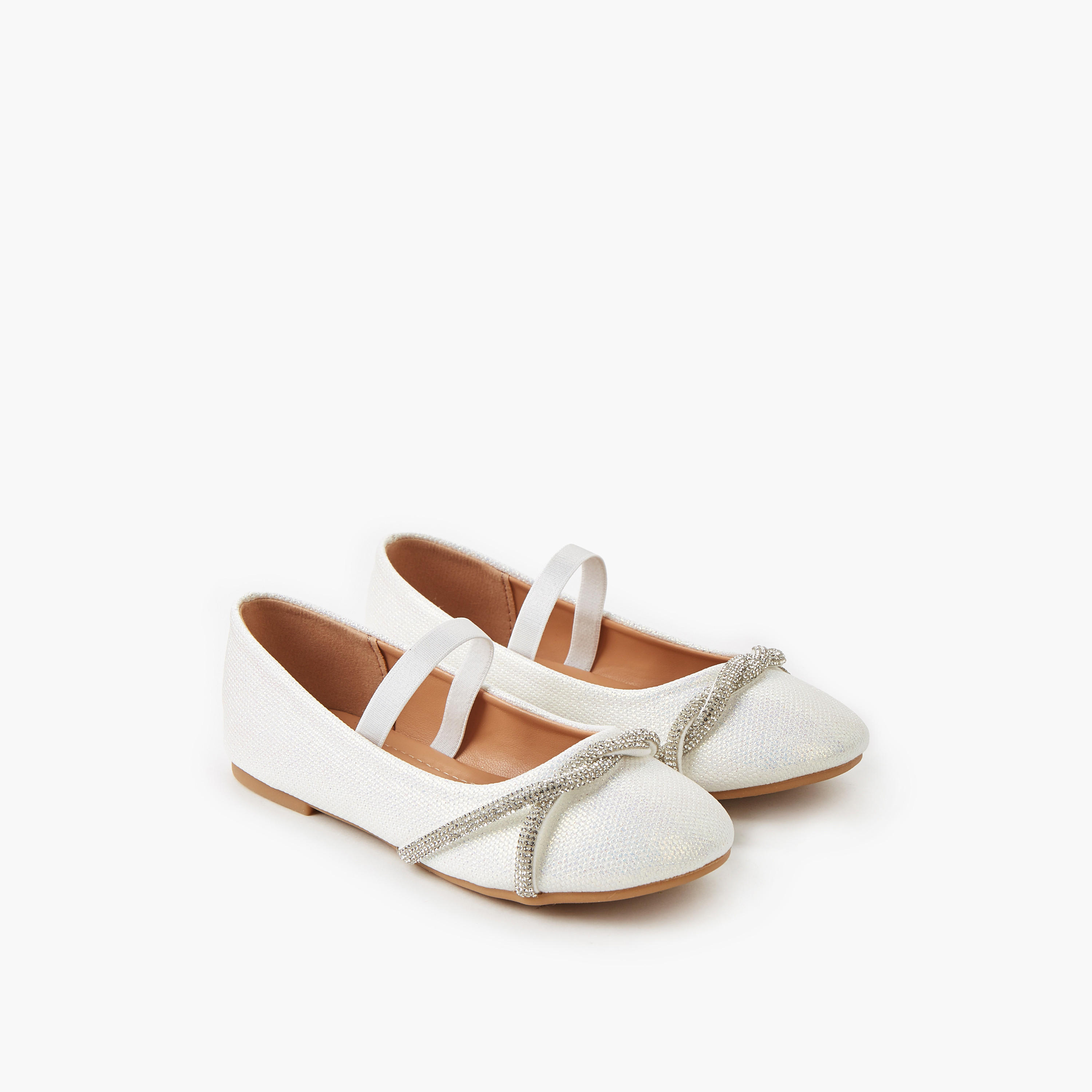 Flora Bella Girls Slip-On Ballerina Shoes-girls-shoes-ballerinas-image-1
