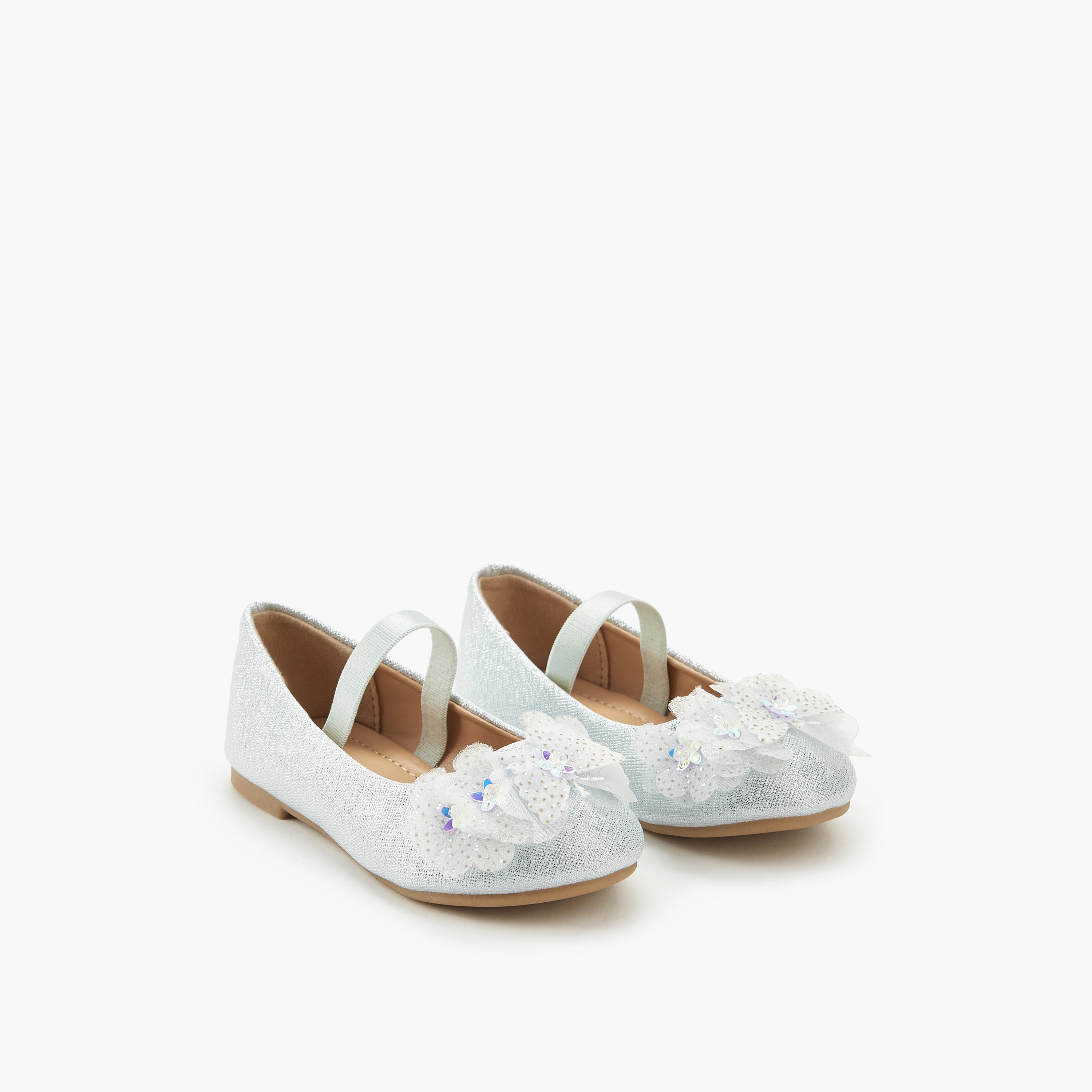 حذاء باليرينا سهل الارتداء للبنات من فلورا بيلا-girls-shoes-ballerinas-image-1
