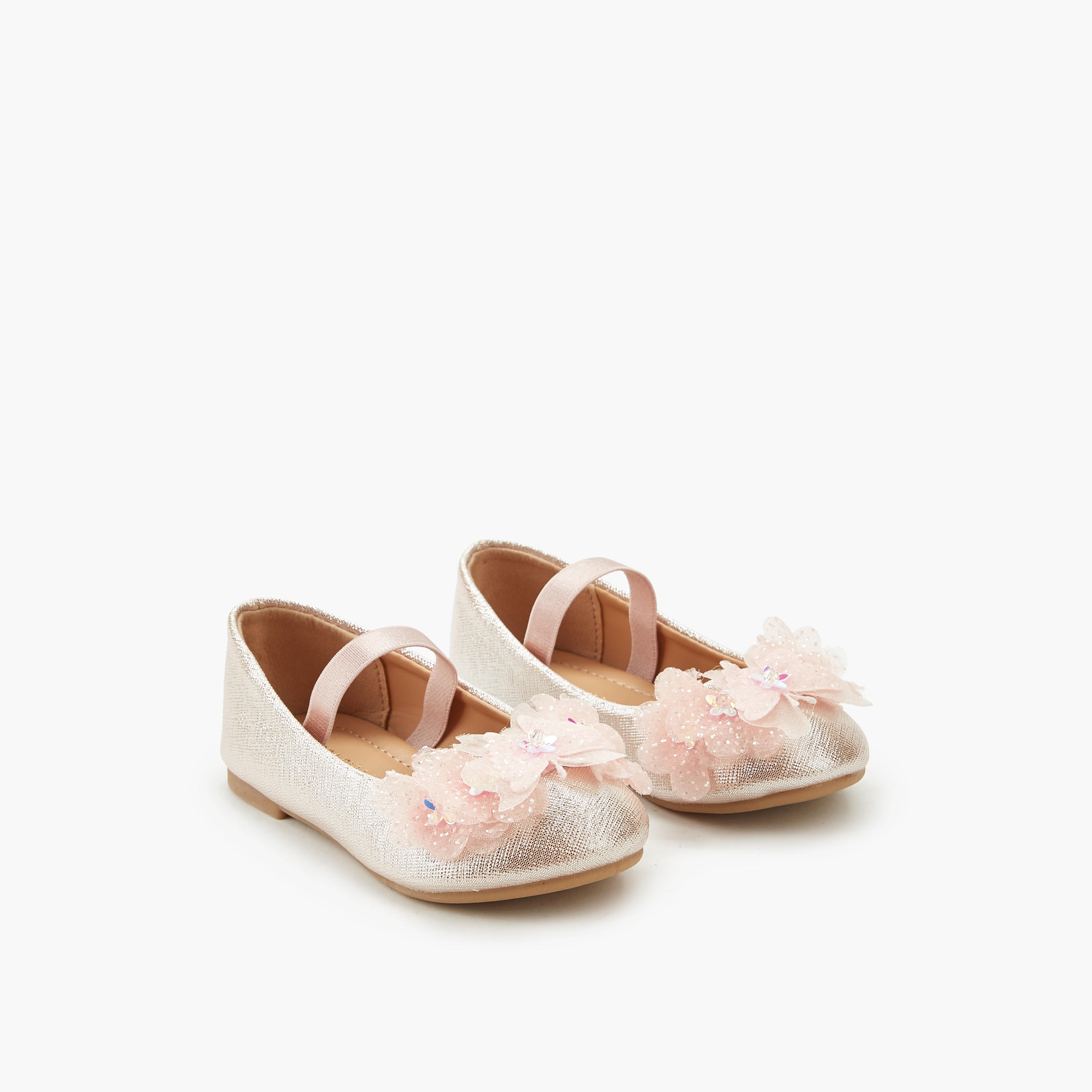 حذاء باليرينا سهل الارتداء للبنات من فلورا بيلا-girls-shoes-ballerinas-image-1