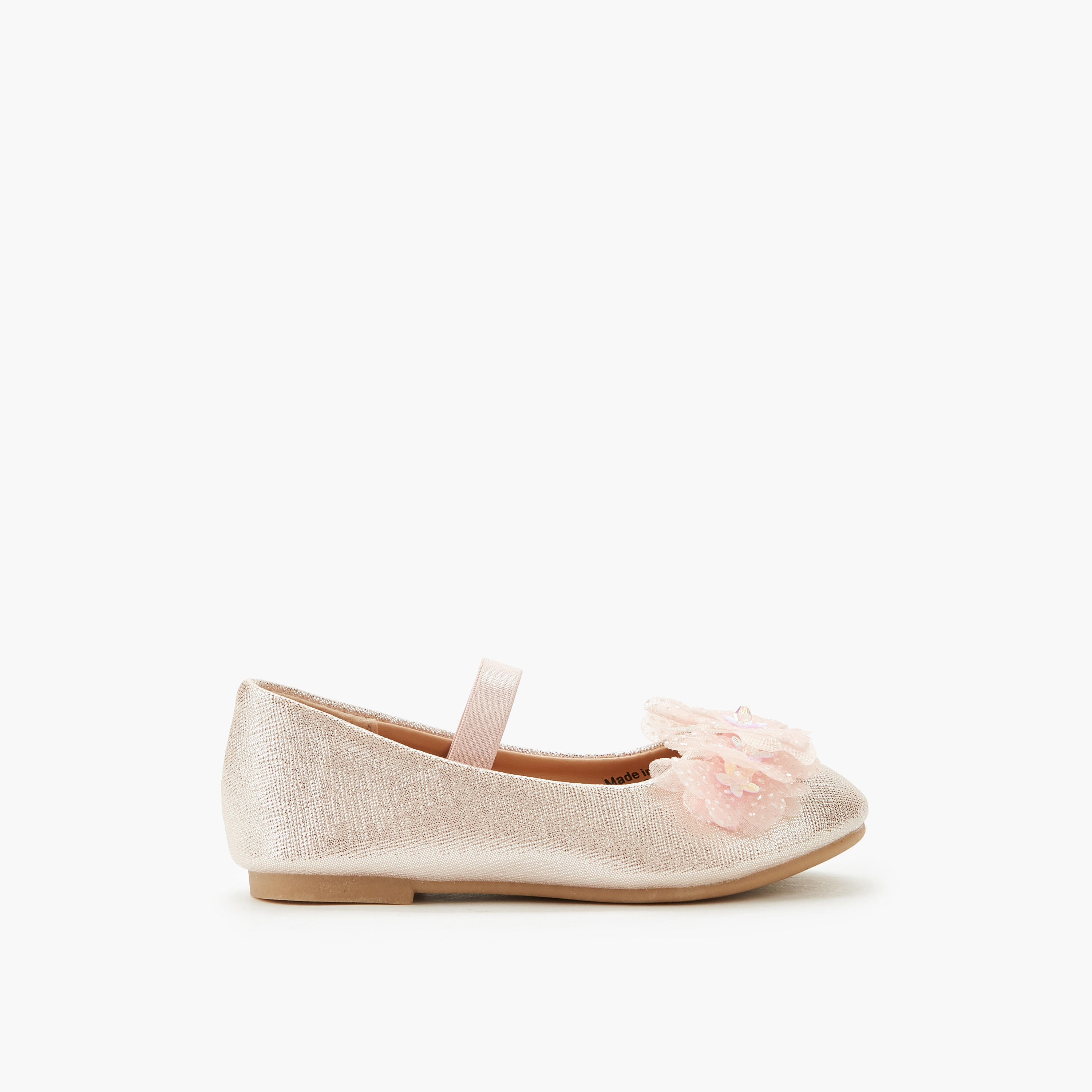 حذاء باليرينا سهل الارتداء للبنات من فلورا بيلا-girls-shoes-ballerinas-image-2