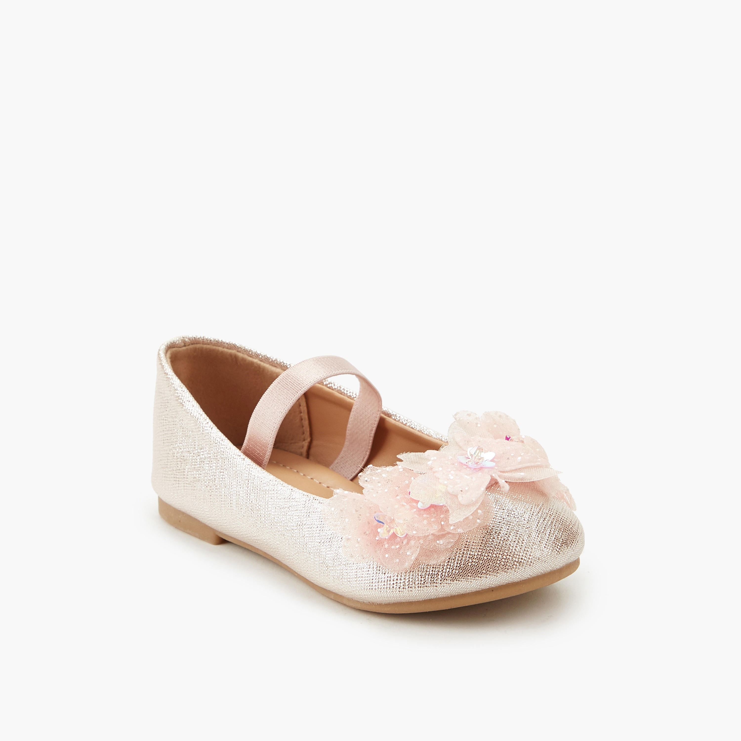حذاء باليرينا سهل الارتداء للبنات من فلورا بيلا-girls-shoes-ballerinas-image-3