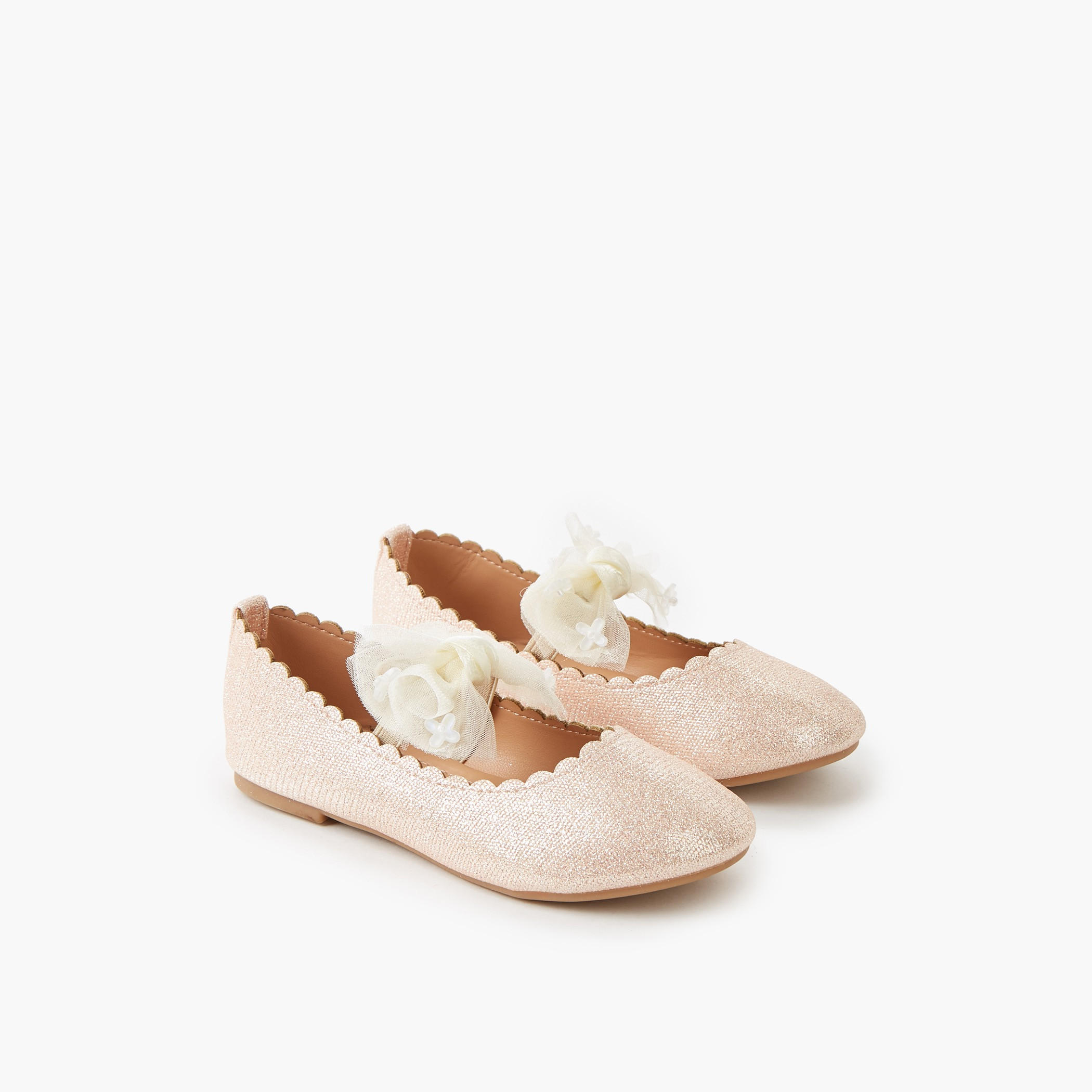 Flora Bella Girls Slip-On Ballerina Shoes-girls-shoes-ballerinas-image-1