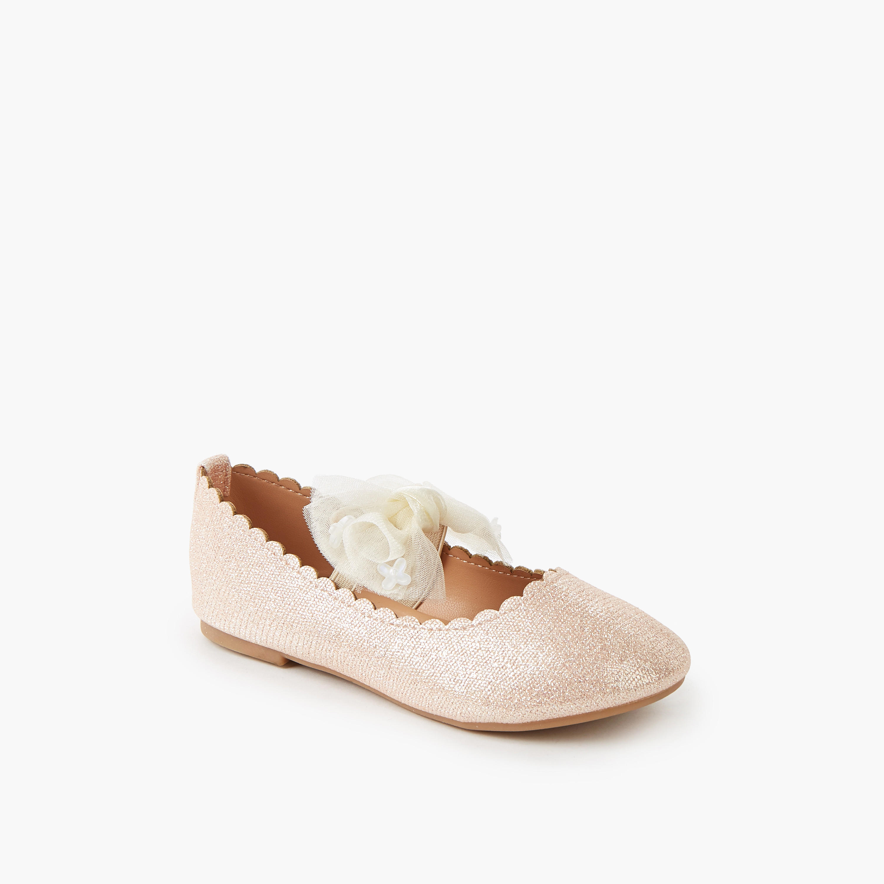 Flora Bella Girls Slip-On Ballerina Shoes-girls-shoes-ballerinas-image-2