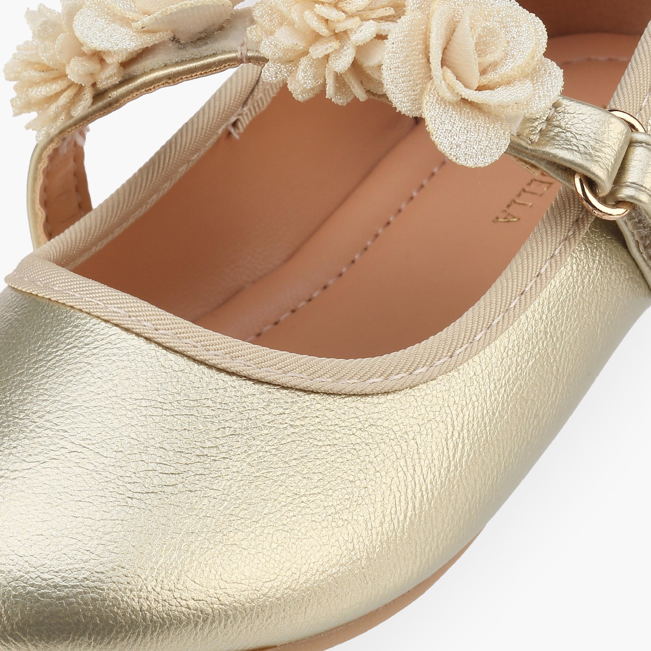 Flora Bella Girls Floral Accent Hook & Loop Ballerina Shoes-girls-shoes-maryjanes-image-6
