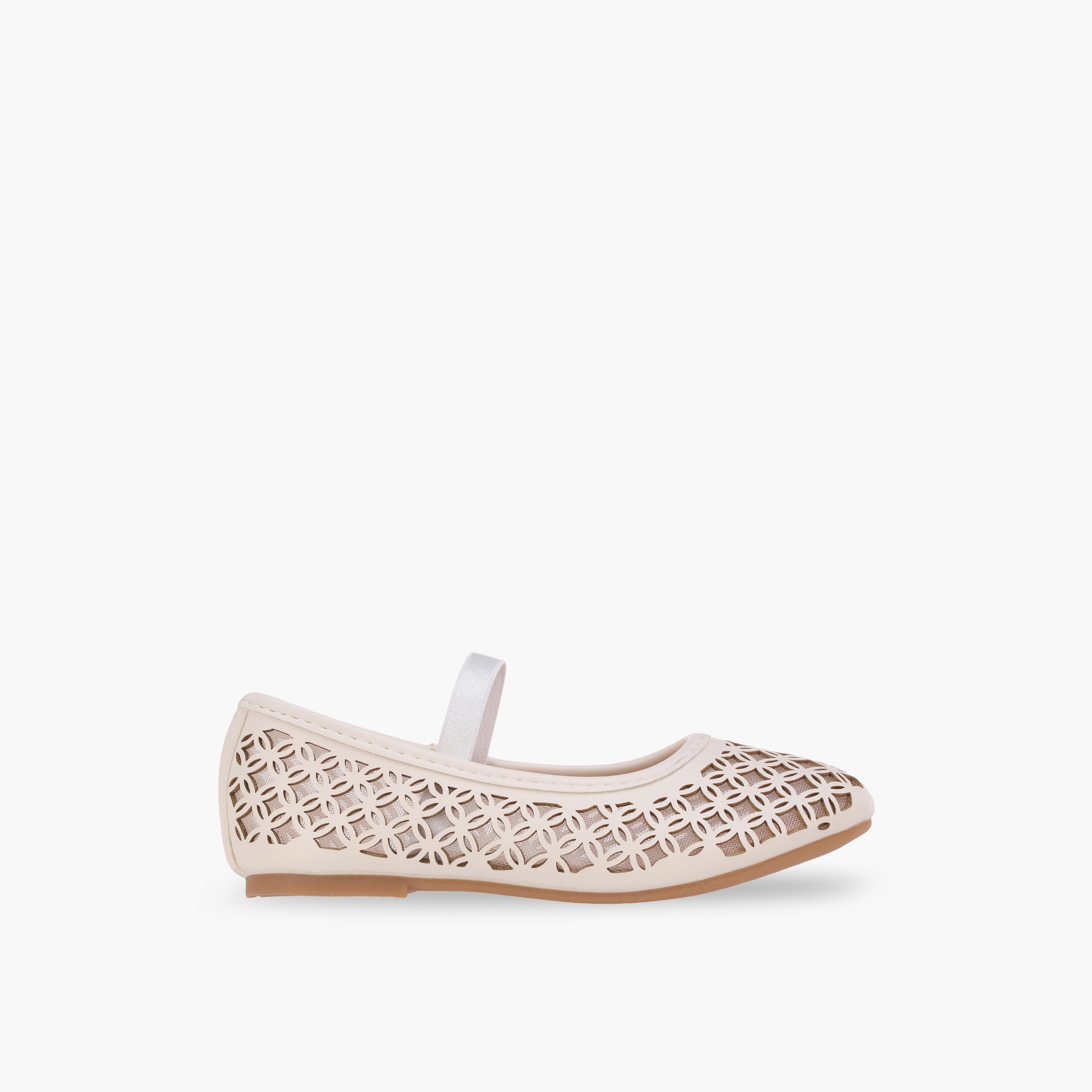 Flora Bella Girls Laser Cut Ballerina Shoes-girls-shoes-ballerinas-image-3