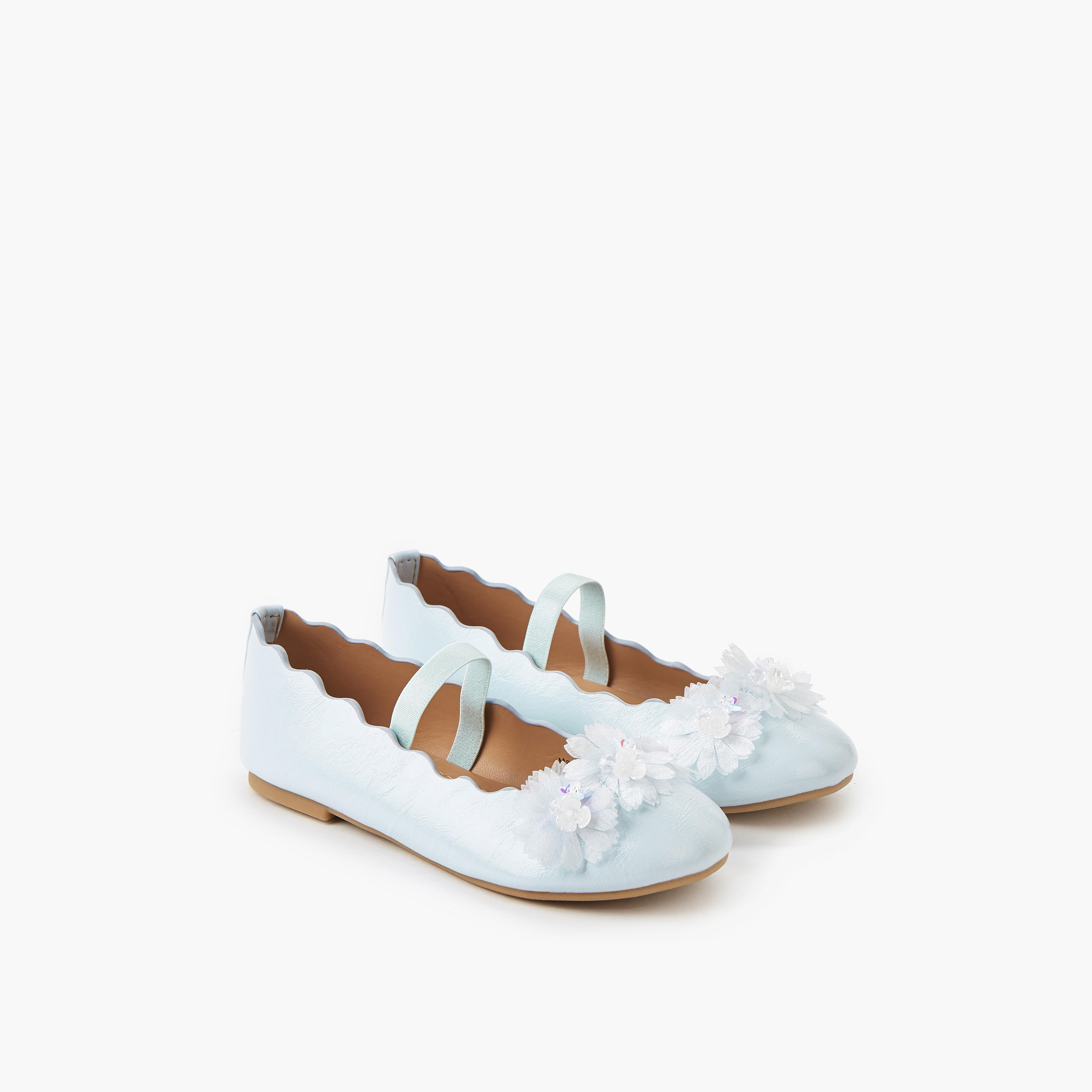 Flora Bella Girls Slip-On Ballerina Shoes-girls-shoes-ballerinas-image-1