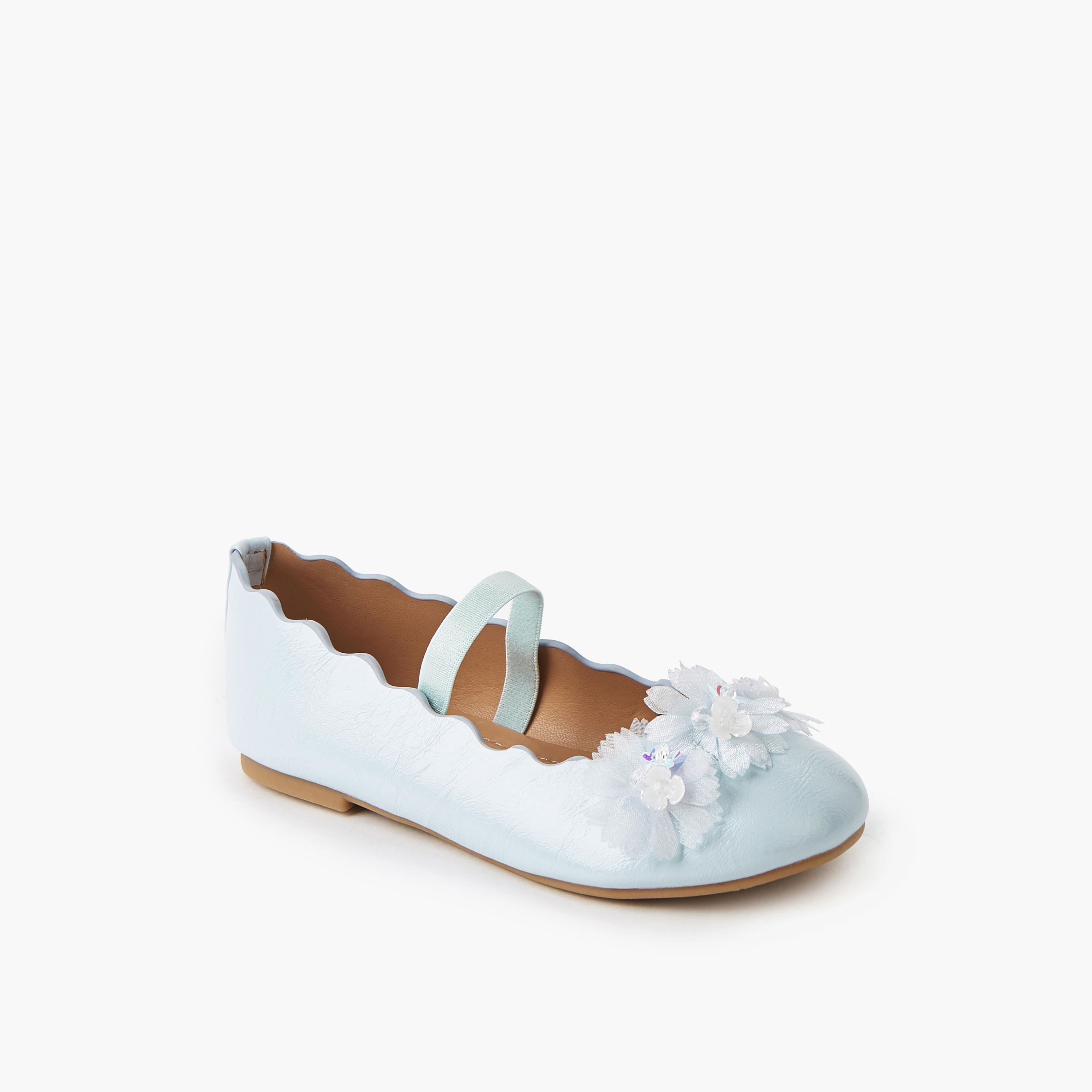 Flora Bella Girls Slip-On Ballerina Shoes-girls-shoes-ballerinas-image-2