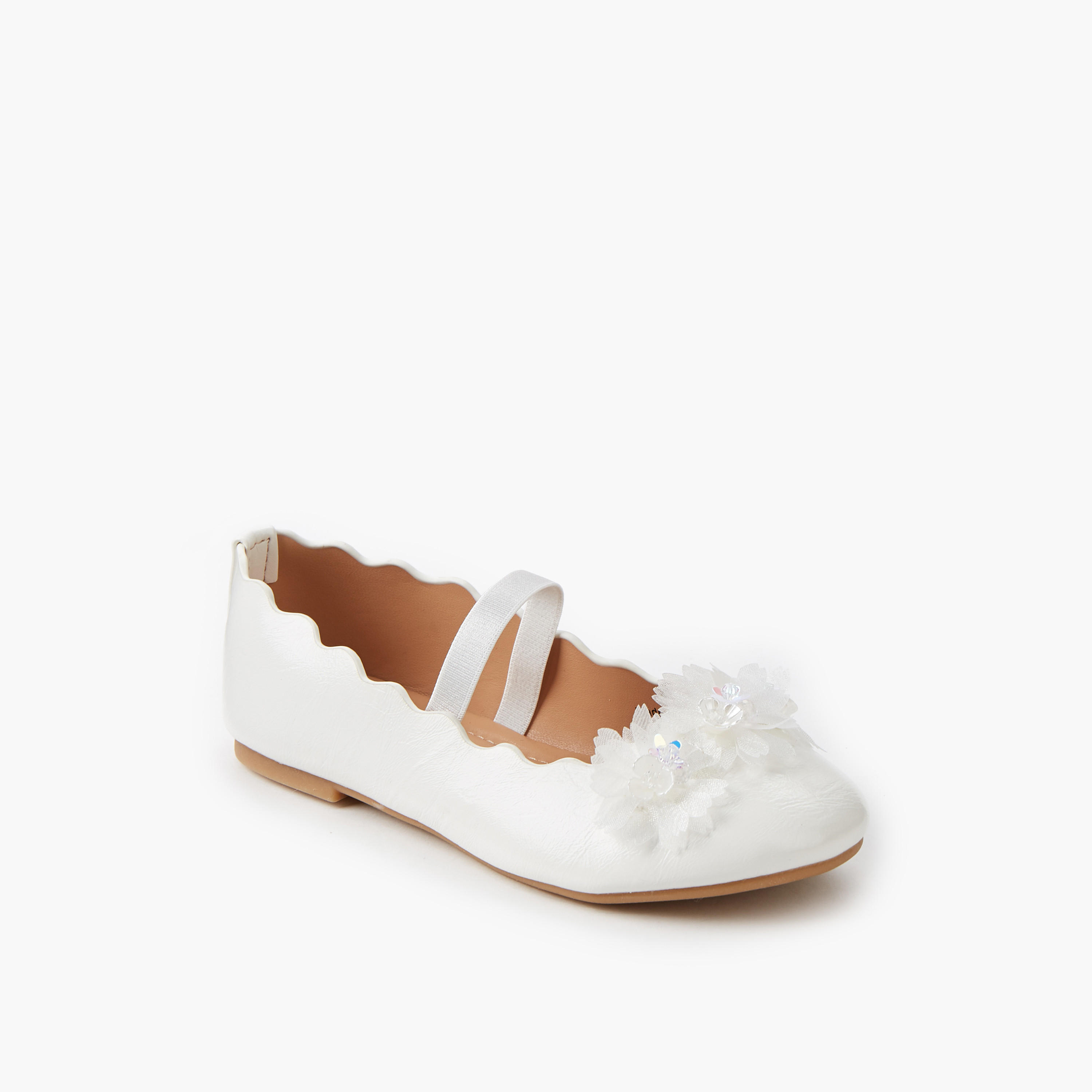 حذاء باليرينا سهل الارتداء للبنات من فلورا بيلا-girls-shoes-ballerinas-image-2