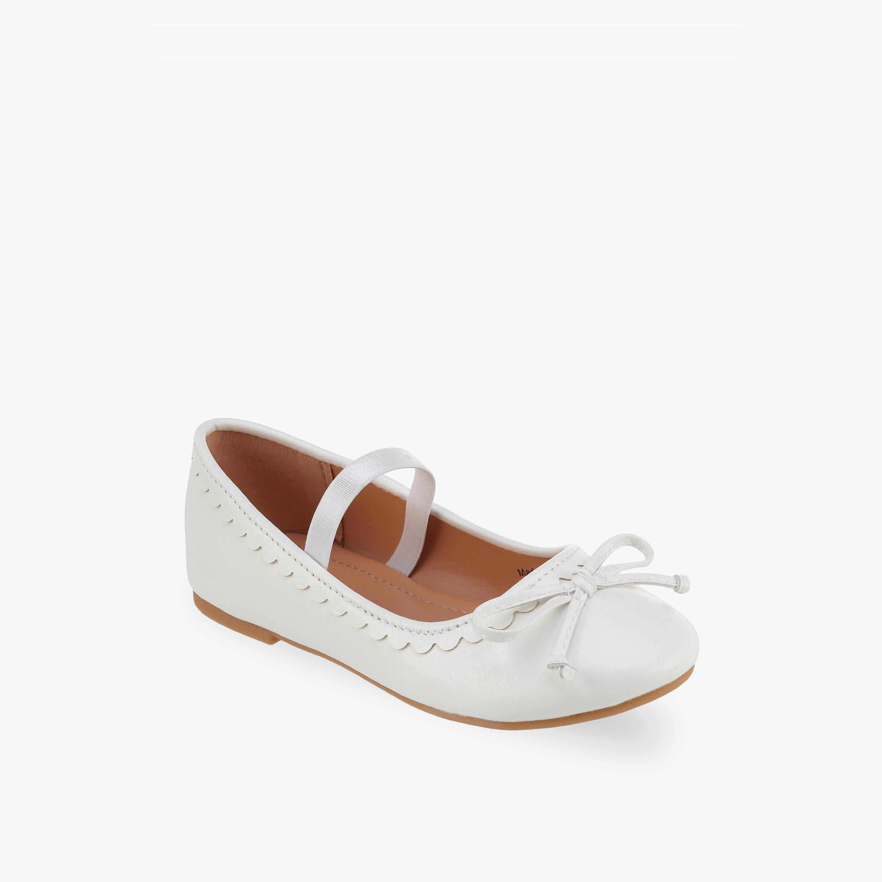 حذاء باليرينا بتفاصيل صدفية للبنات من فلورا بيلا-girls-shoes-ballerinas-image-2