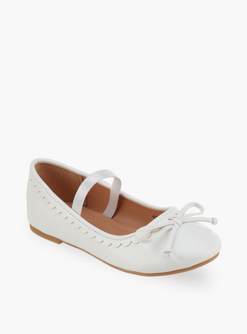 حذاء باليرينا بتفاصيل صدفية للبنات من فلورا بيلا-girls-shoes-ballerinas-image-2