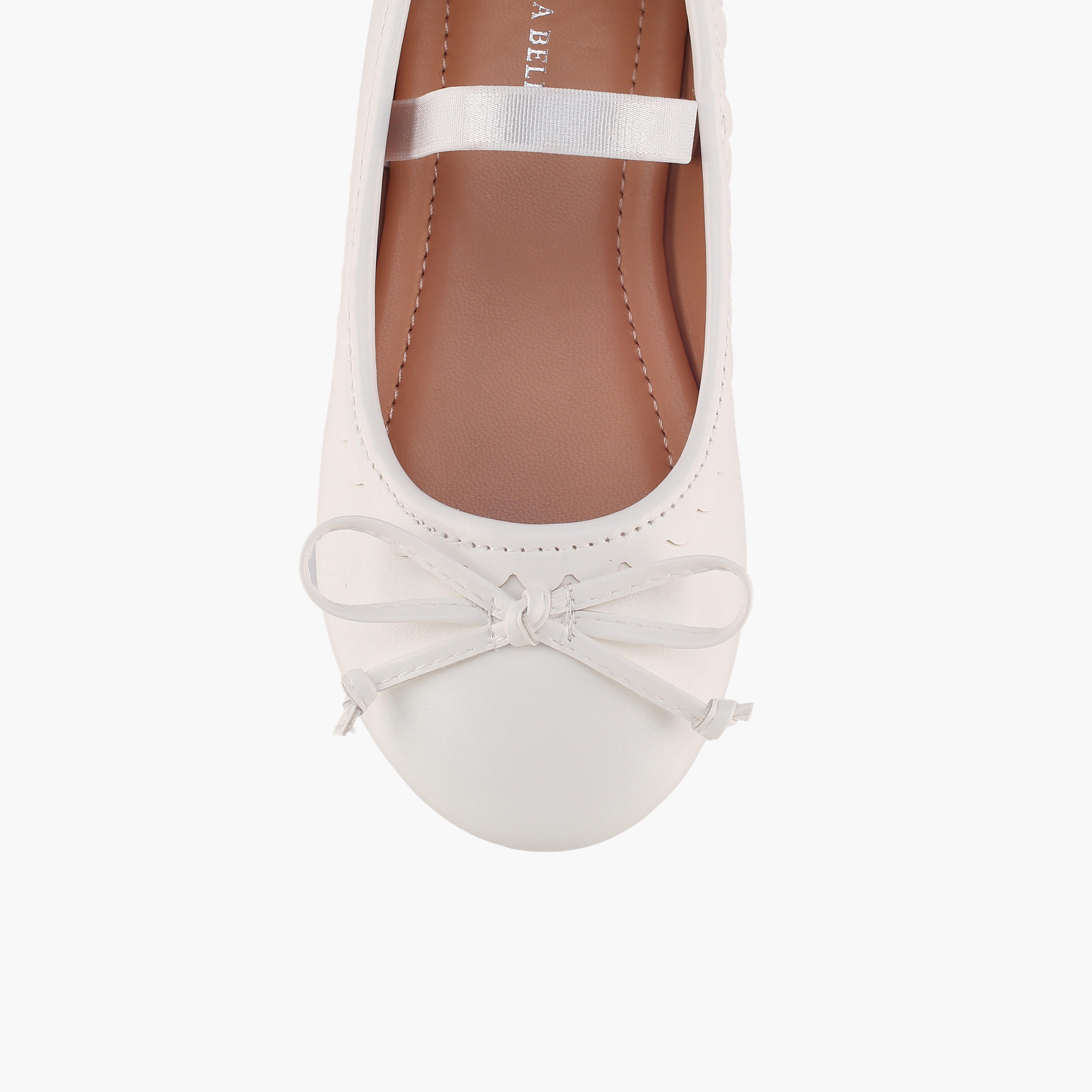 حذاء باليرينا بتفاصيل صدفية للبنات من فلورا بيلا-girls-shoes-ballerinas-image-4