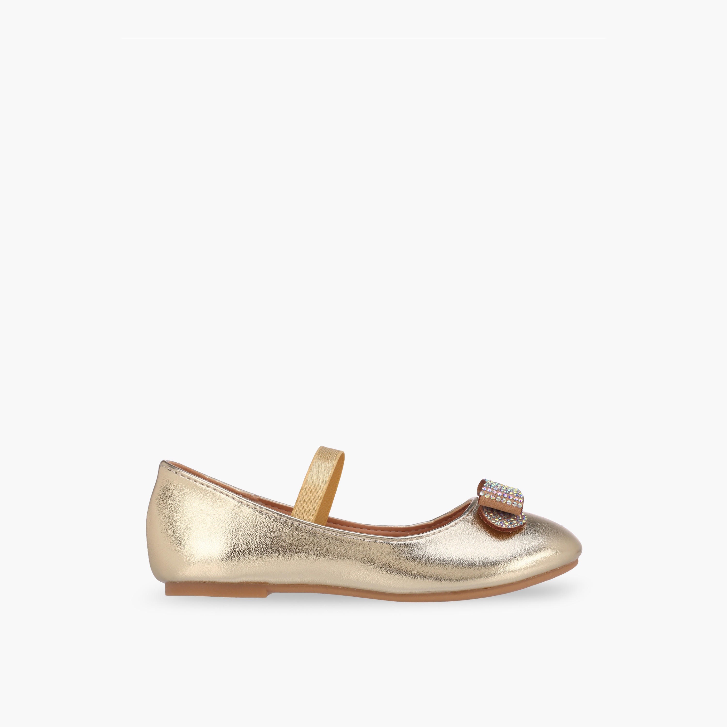 Flora Bella Girls Embellished Bow Accent Ballerina Shoes-girls-shoes-ballerinas-image-3