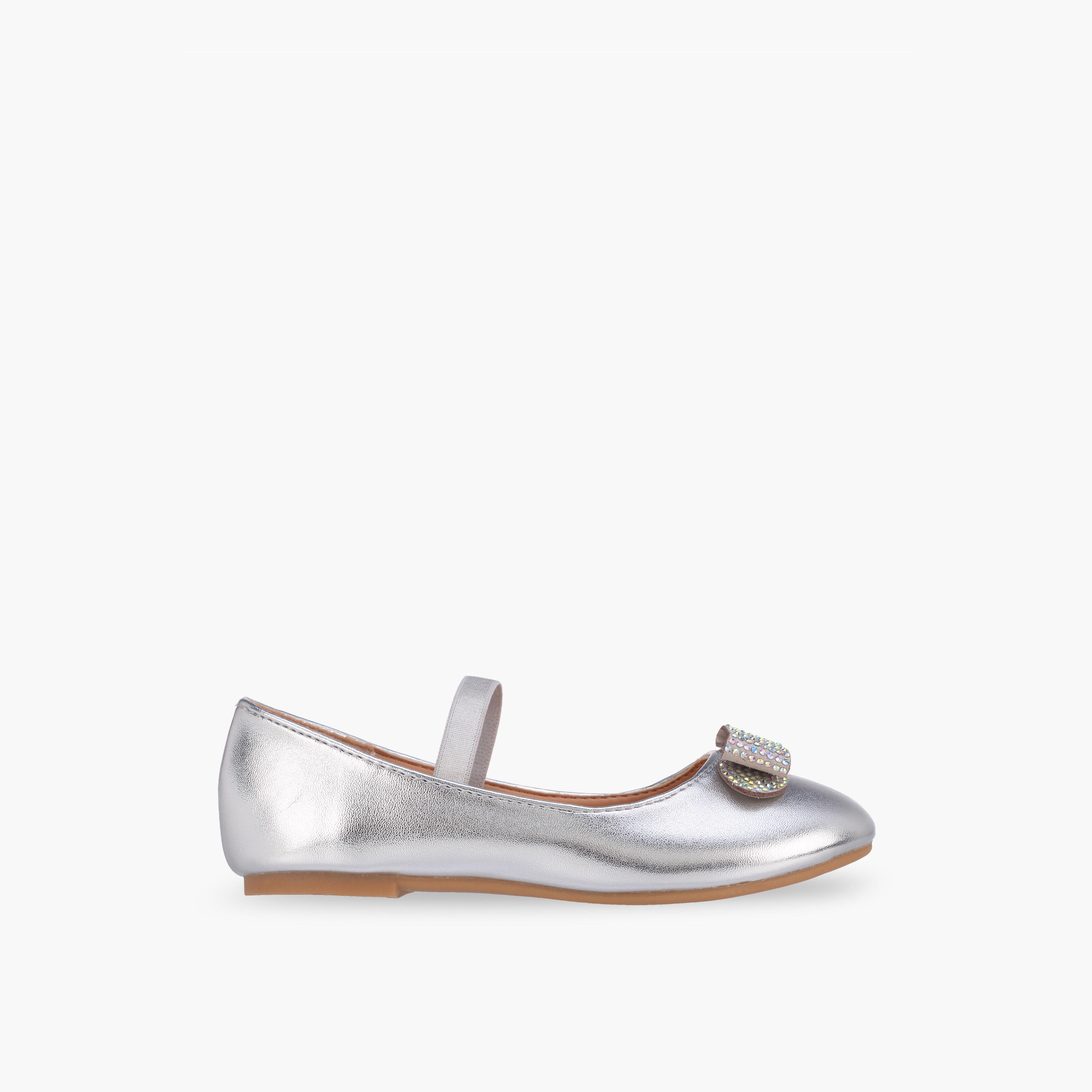 حذاء باليرينا مزين بفيونكة للبنات من فلورا بيلا-girls-shoes-ballerinas-image-3