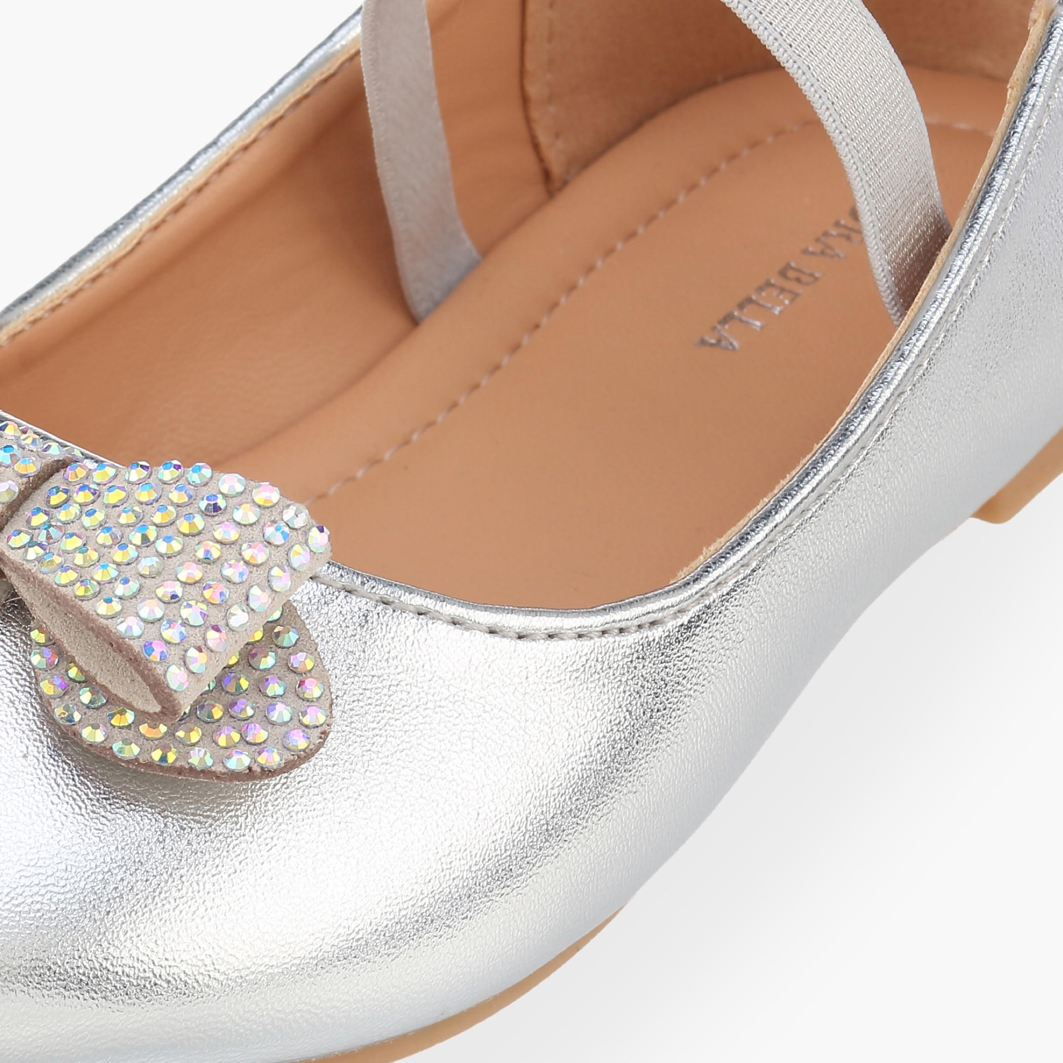 حذاء باليرينا مزين بفيونكة للبنات من فلورا بيلا-girls-shoes-ballerinas-image-6