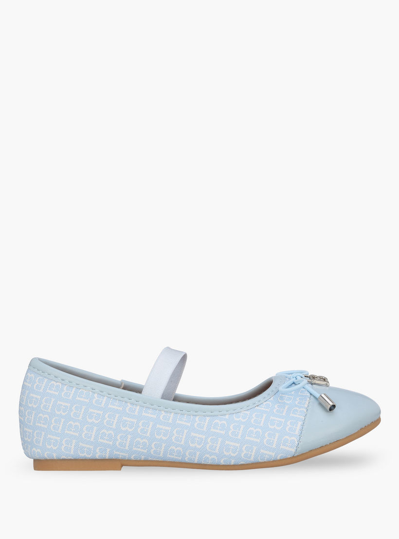 حذاء باليرينا بحزام مطاطي للبنات من فلورا بيلا-girls-shoes-ballerinas-image-3
