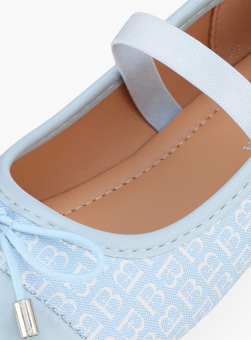 حذاء باليرينا بحزام مطاطي للبنات من فلورا بيلا-girls-shoes-ballerinas-image-6