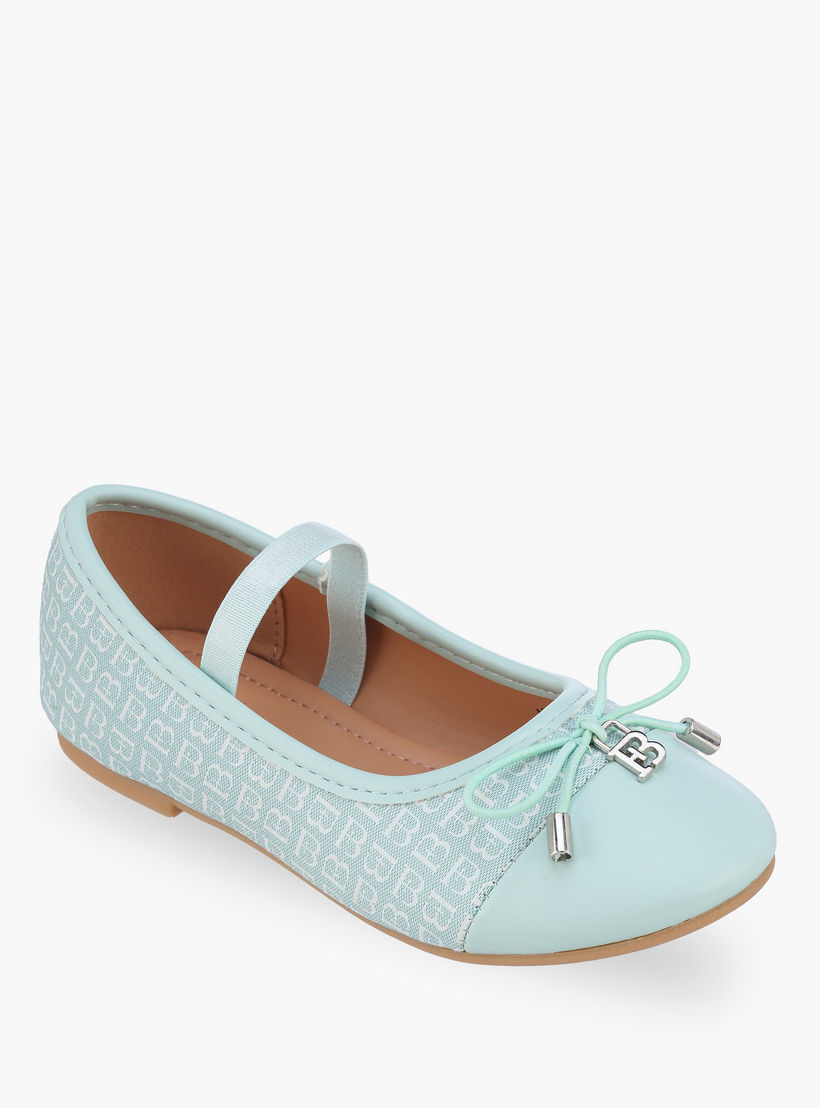 حذاء باليرينا بحزام مطاطي للبنات من فلورا بيلا-girls-shoes-ballerinas-image-2