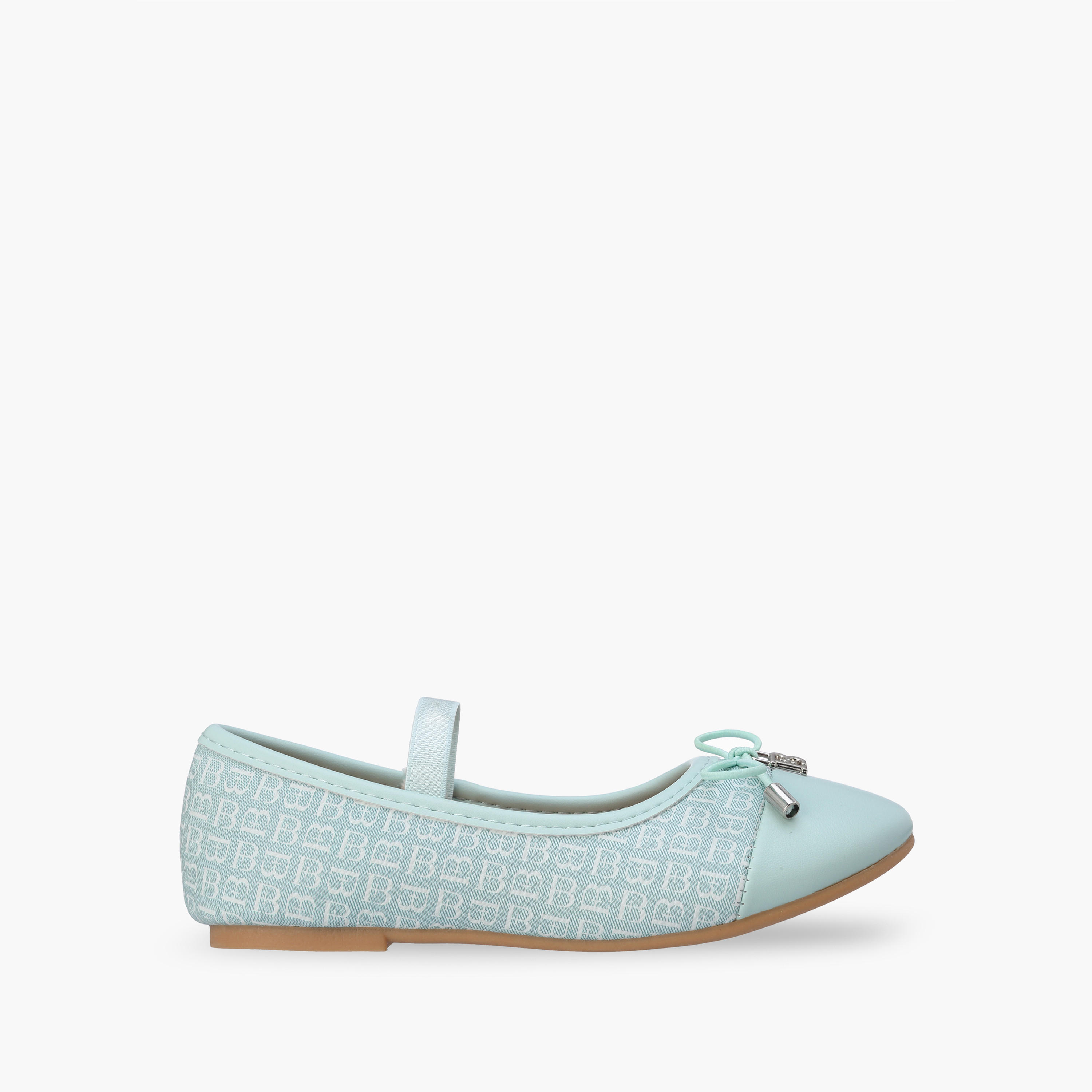 حذاء باليرينا بحزام مطاطي للبنات من فلورا بيلا-girls-shoes-ballerinas-image-3