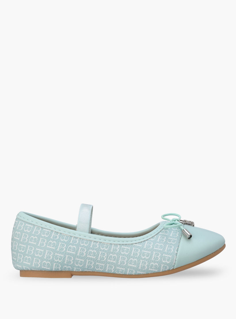 حذاء باليرينا بحزام مطاطي للبنات من فلورا بيلا-girls-shoes-ballerinas-image-3