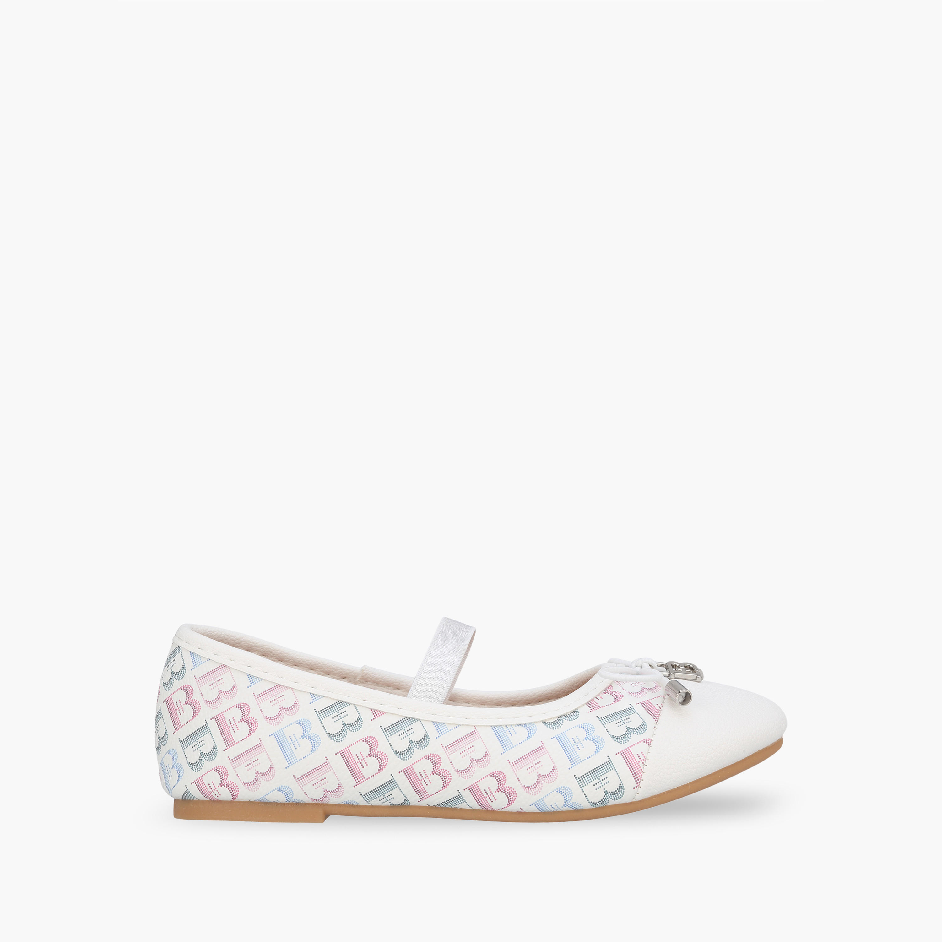 حذاء باليرينا بحزام مطاطي للبنات من فلورا بيلا-girls-shoes-ballerinas-image-3