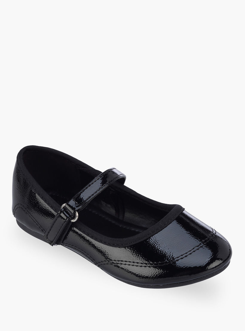 حذاء ماري جين بشريط إغلاق لاصق للبنات من فلورا بيلا-girls-shoes-maryjanes-image-2