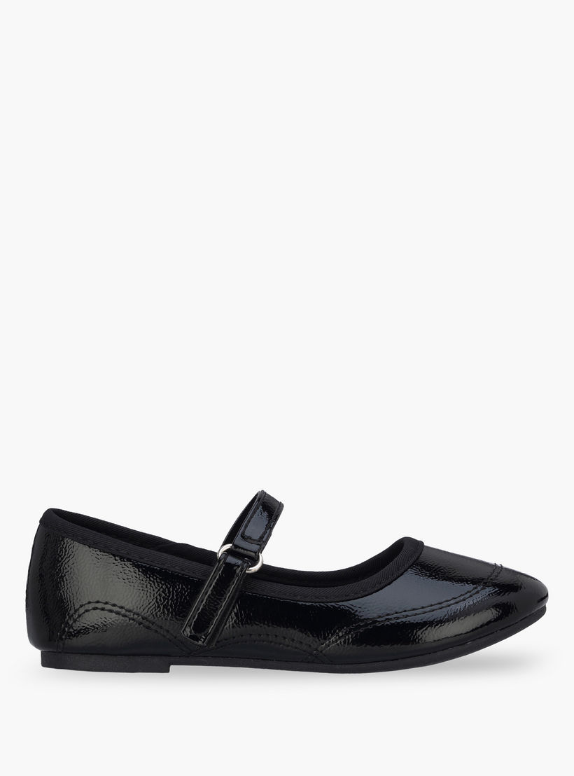حذاء ماري جين بشريط إغلاق لاصق للبنات من فلورا بيلا-girls-shoes-maryjanes-image-3