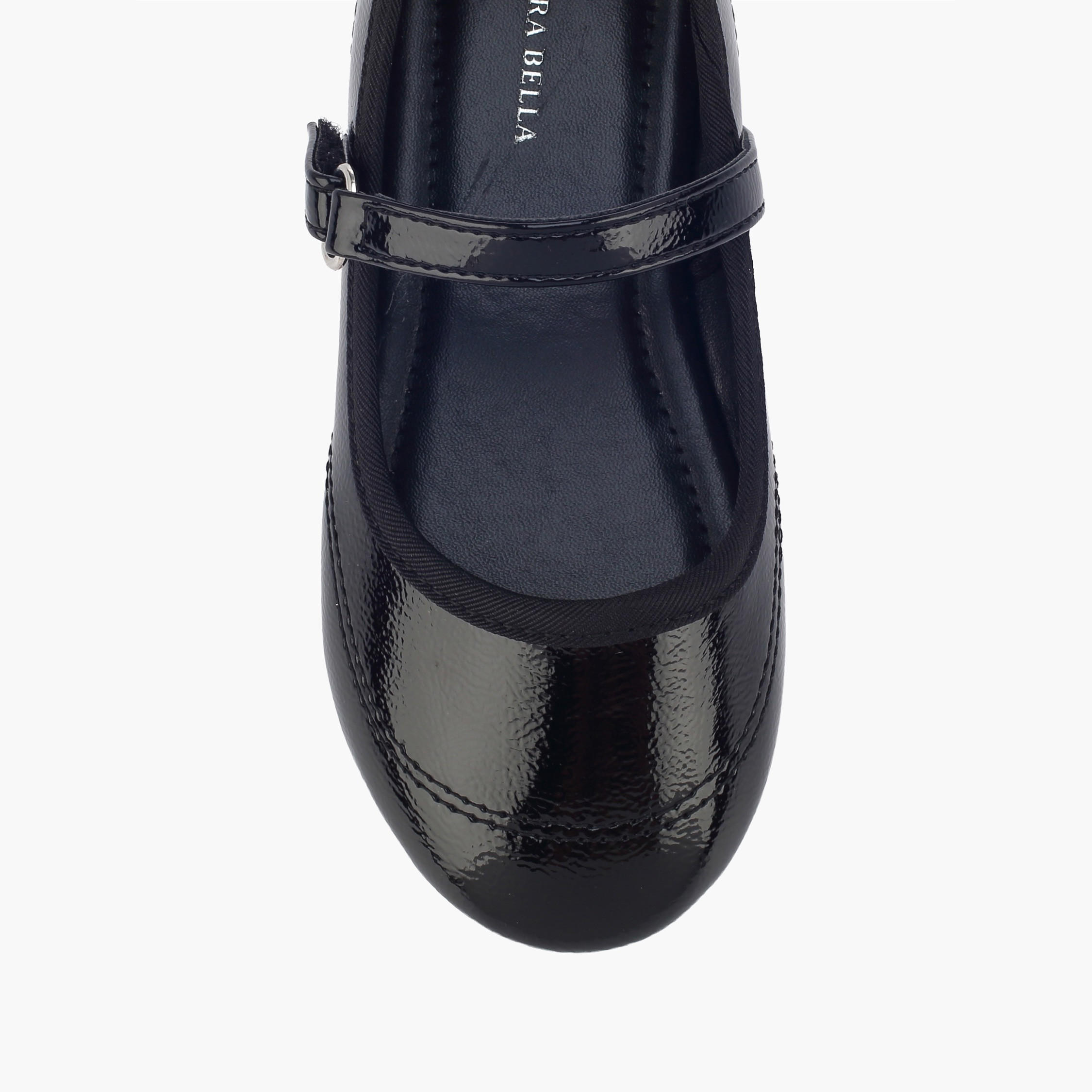 حذاء ماري جين بشريط إغلاق لاصق للبنات من فلورا بيلا-girls-shoes-maryjanes-image-4