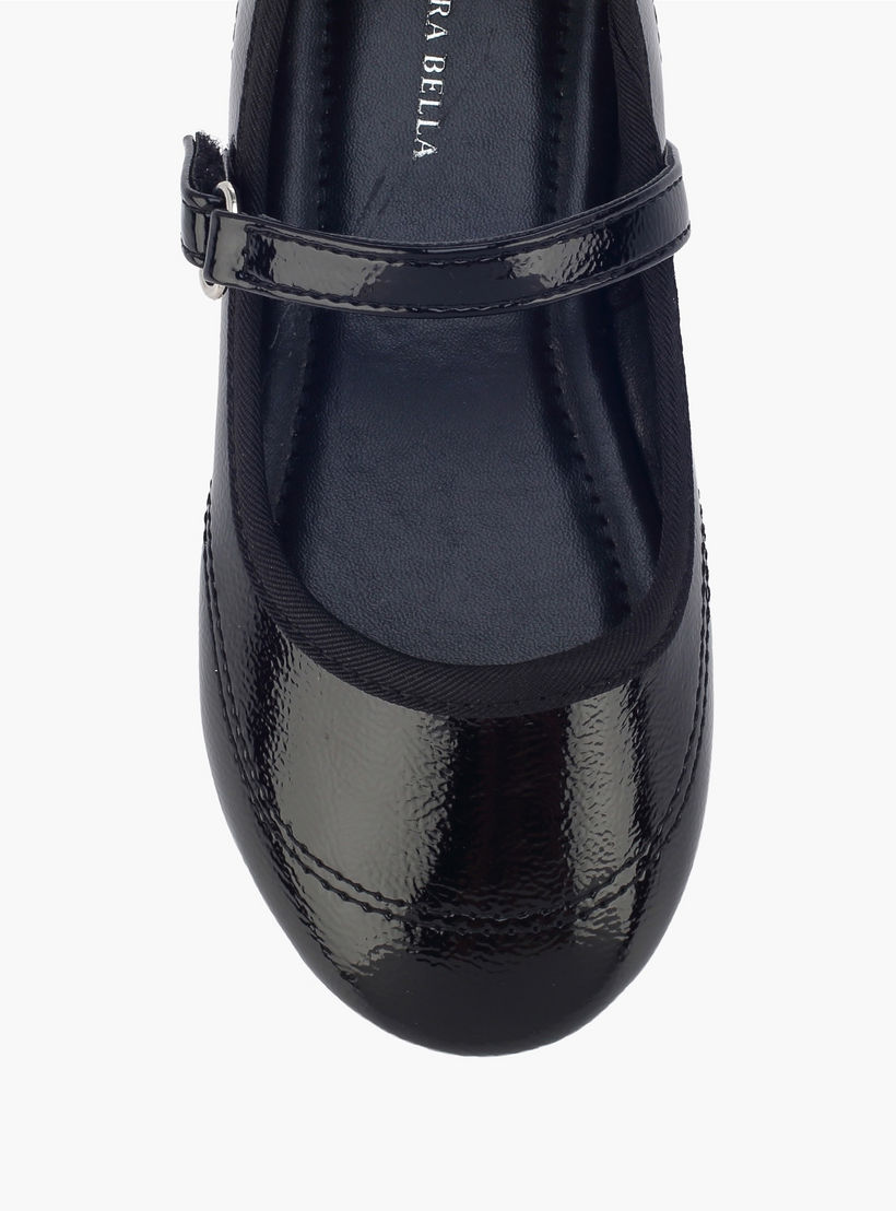 حذاء ماري جين بشريط إغلاق لاصق للبنات من فلورا بيلا-girls-shoes-maryjanes-image-4