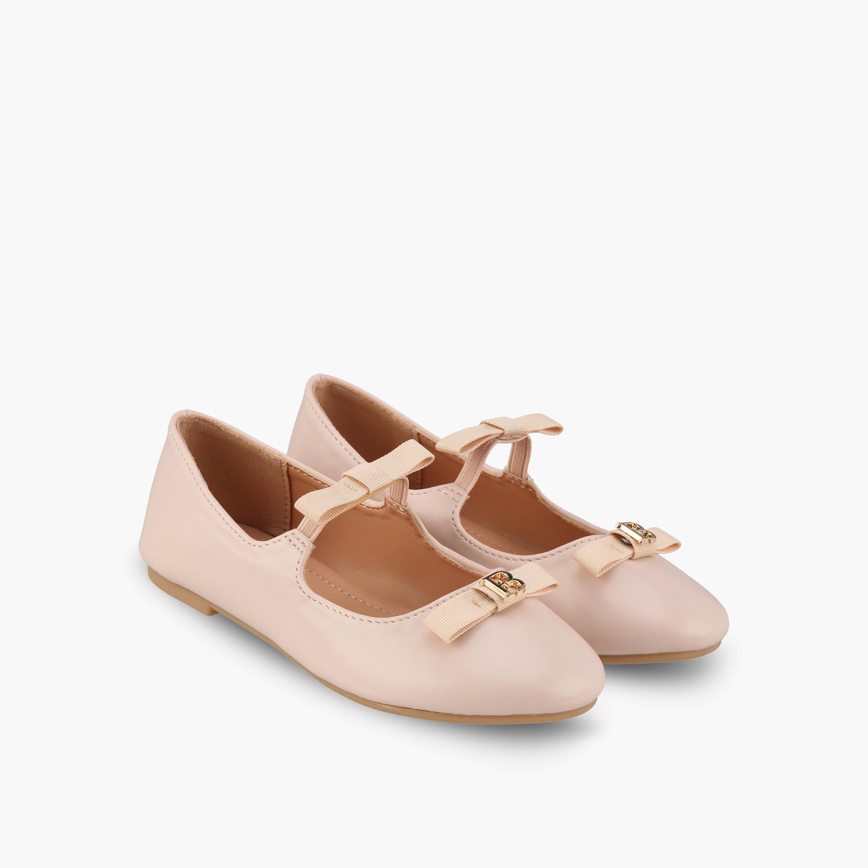 حذاء باليرينا للفتيات بتفاصيل فيونكة من فلورا بيلا-girls-shoes-ballerinas-image-1