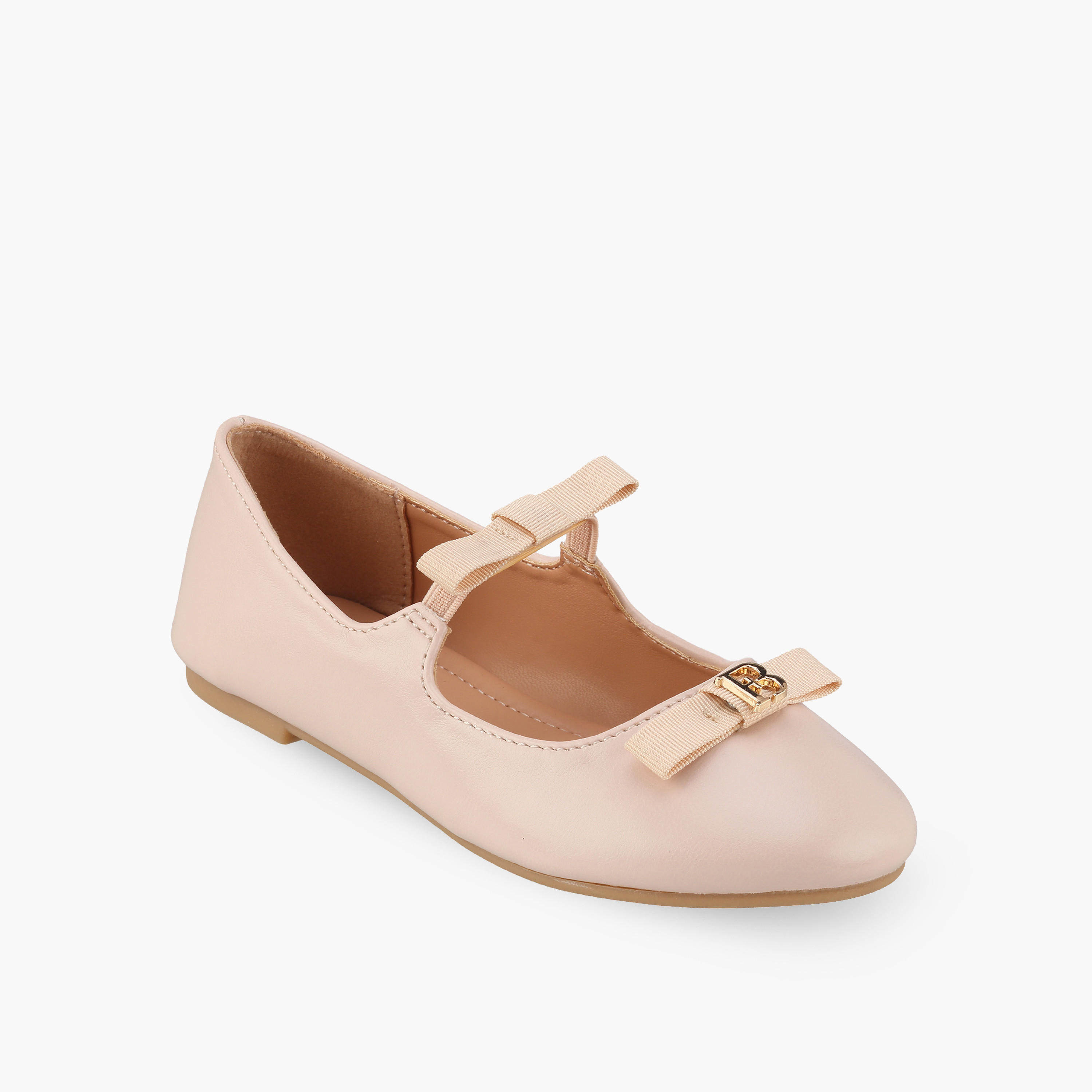 حذاء باليرينا للفتيات بتفاصيل فيونكة من فلورا بيلا-girls-shoes-ballerinas-image-2