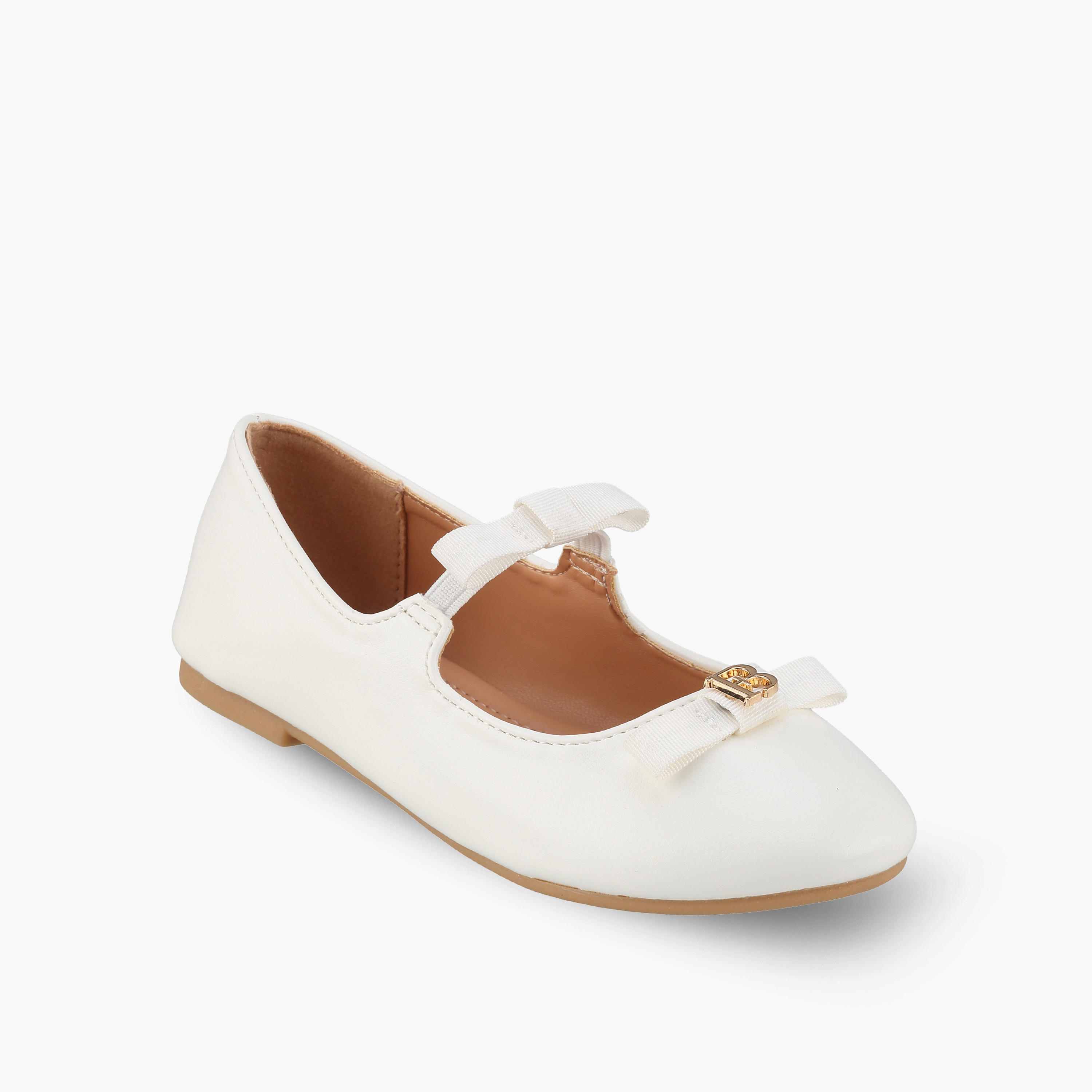 حذاء باليرينا للفتيات بتفاصيل فيونكة من فلورا بيلا-girls-shoes-ballerinas-image-2