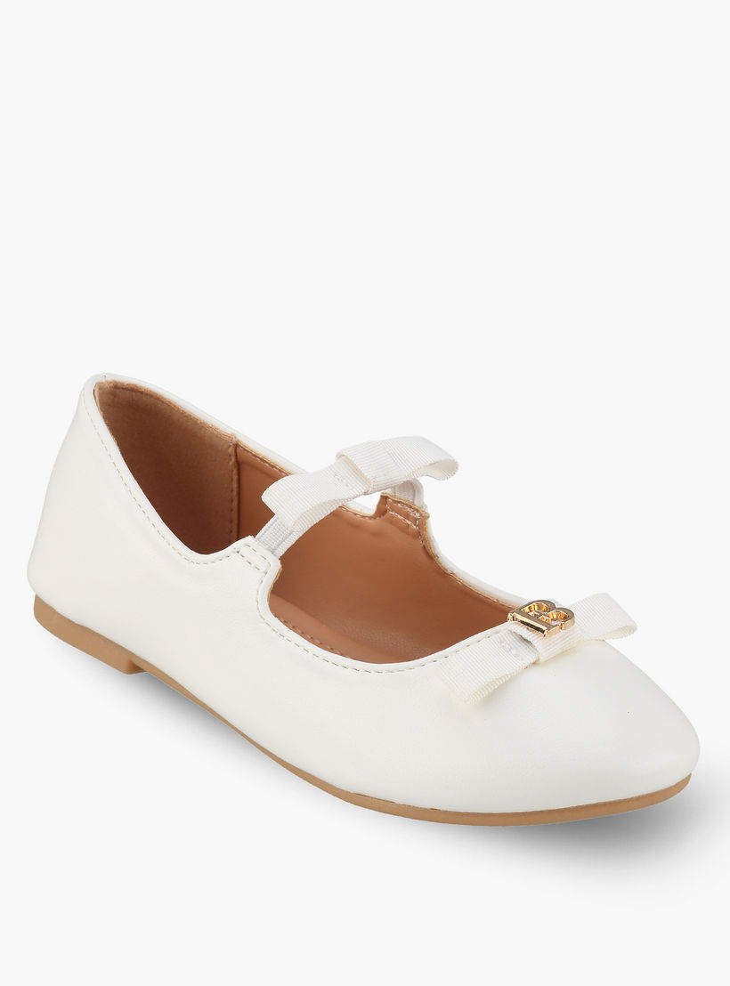 حذاء باليرينا للفتيات بتفاصيل فيونكة من فلورا بيلا-girls-shoes-ballerinas-image-2