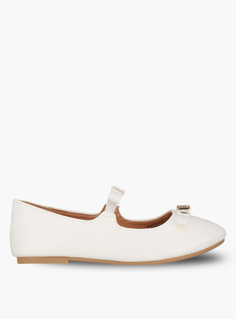 حذاء باليرينا للفتيات بتفاصيل فيونكة من فلورا بيلا-girls-shoes-ballerinas-image-3