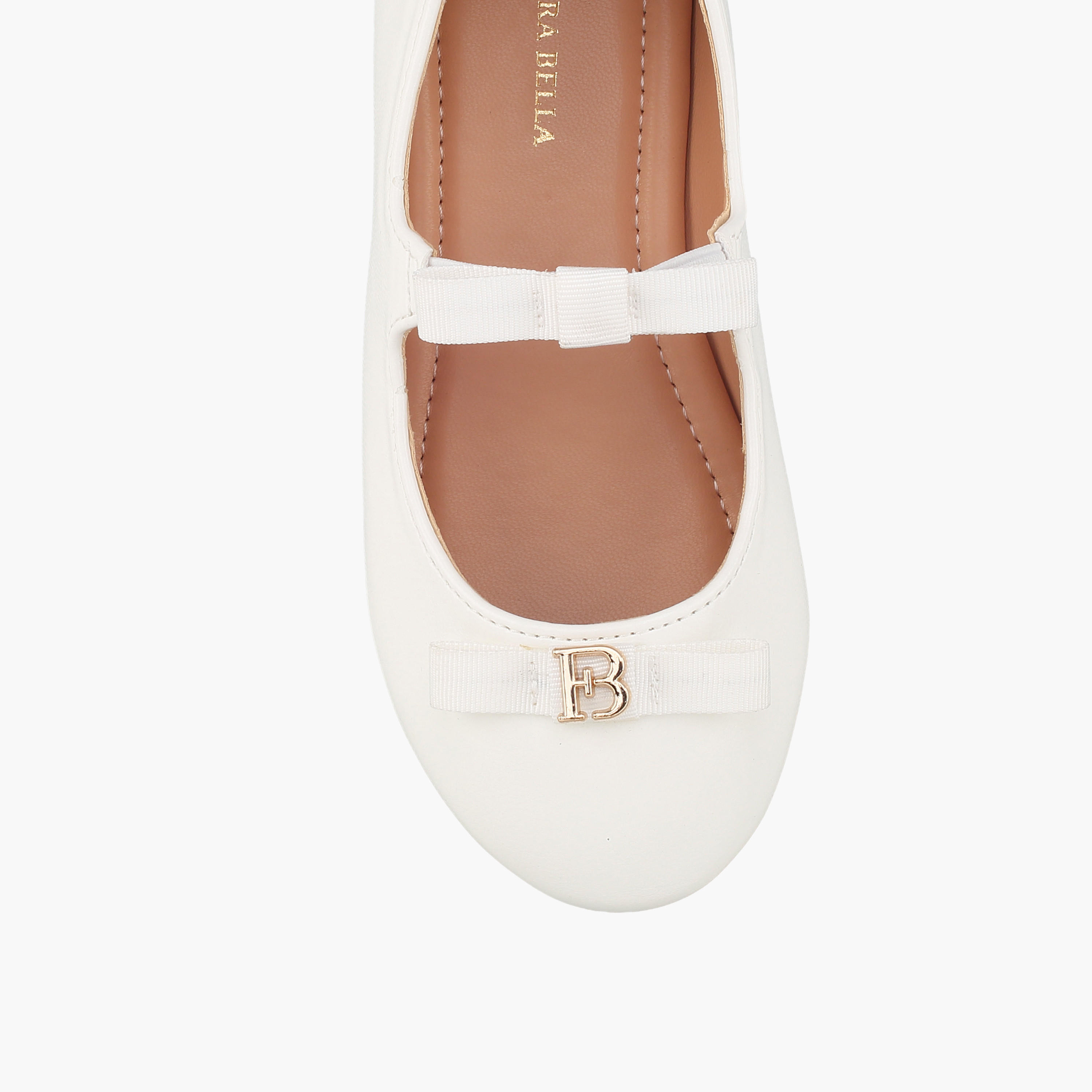 حذاء باليرينا للفتيات بتفاصيل فيونكة من فلورا بيلا-girls-shoes-ballerinas-image-4