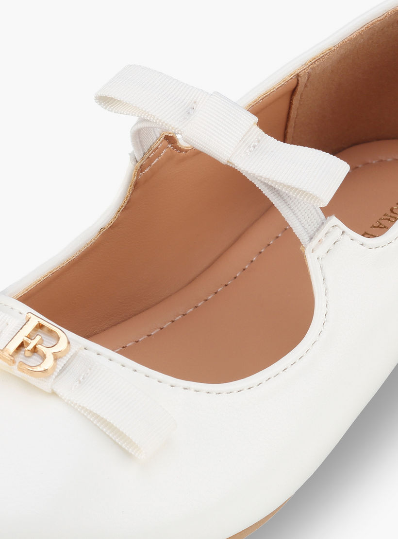 حذاء باليرينا للفتيات بتفاصيل فيونكة من فلورا بيلا-girls-shoes-ballerinas-image-6